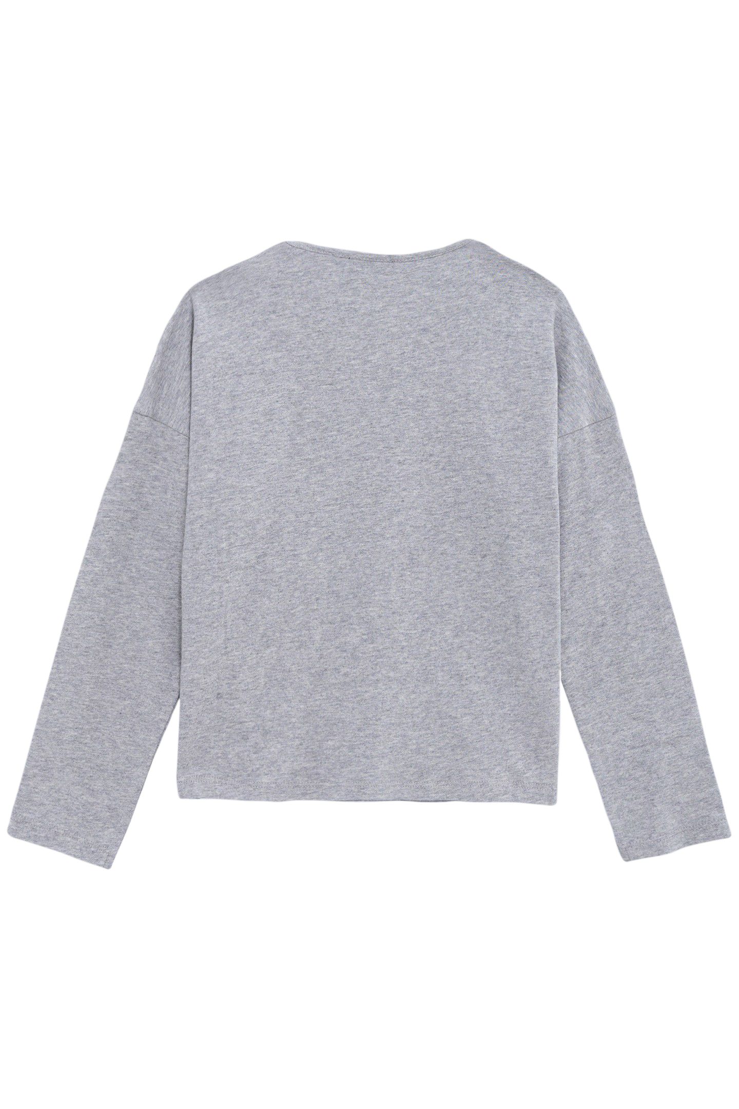 GIRL’S GREY T-SHIRT WITH DIAMANTE LIGHTNING AND MOONS 2