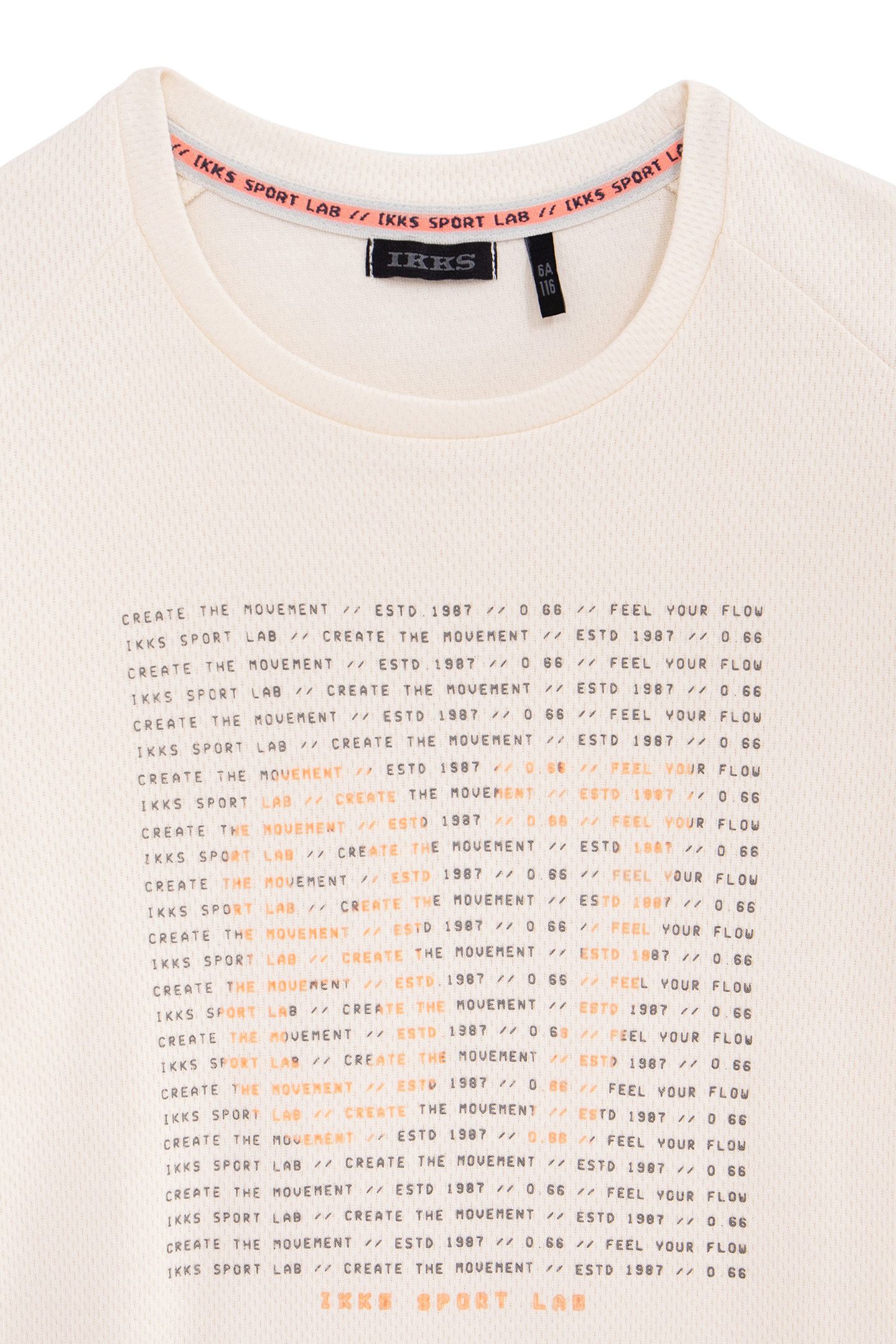 BOY'S ECRU FANCY PRINT THERMOREACTIVE T-SHIRT 3