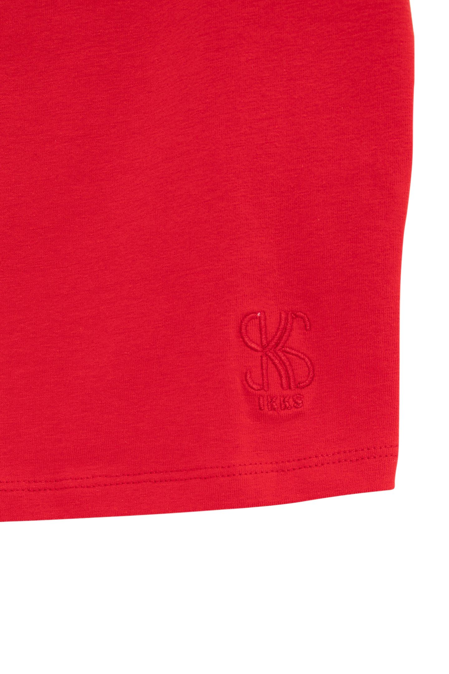 GIRL'S RED CROPPED T-SHIRT 4