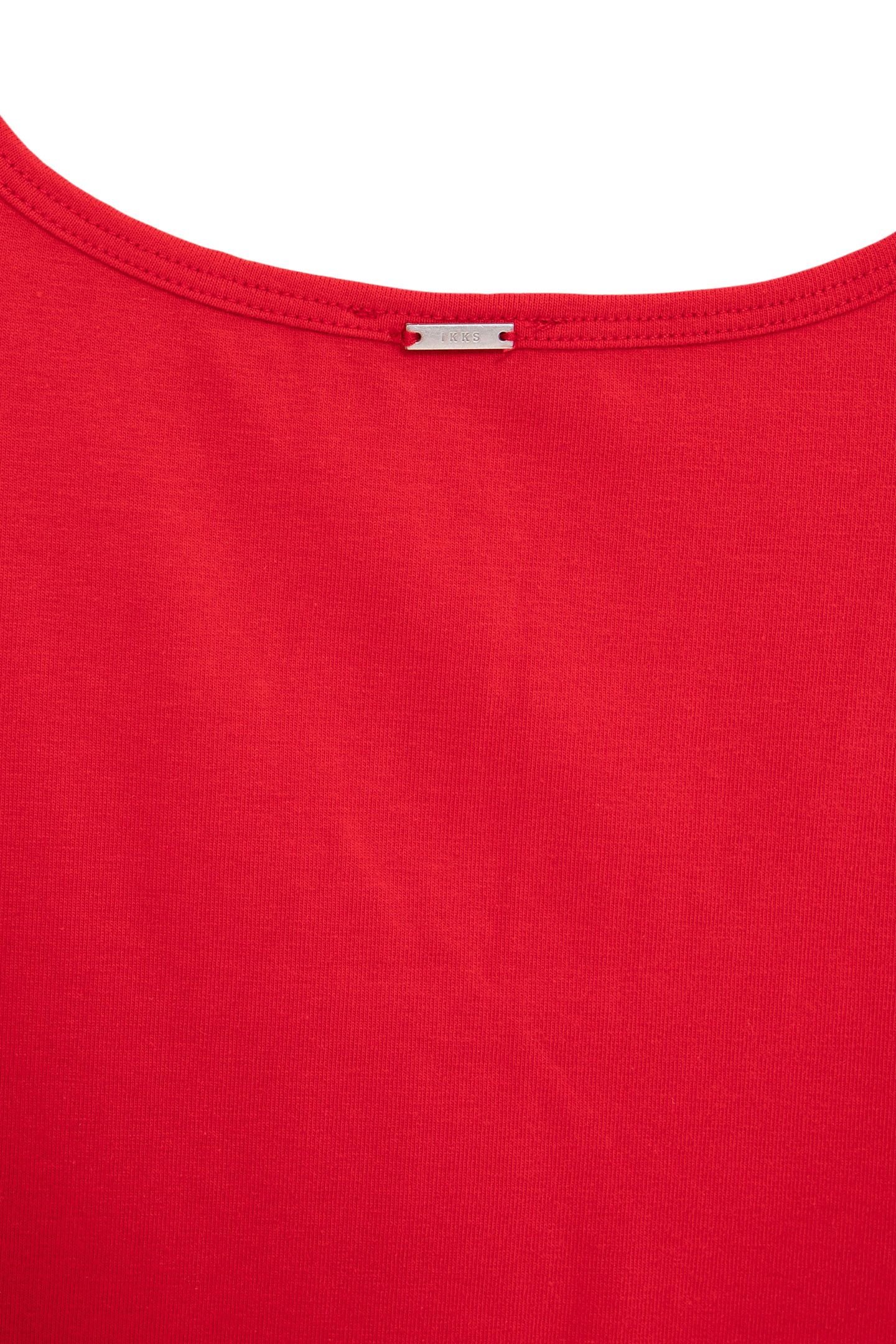 GIRL'S RED CROPPED T-SHIRT 5