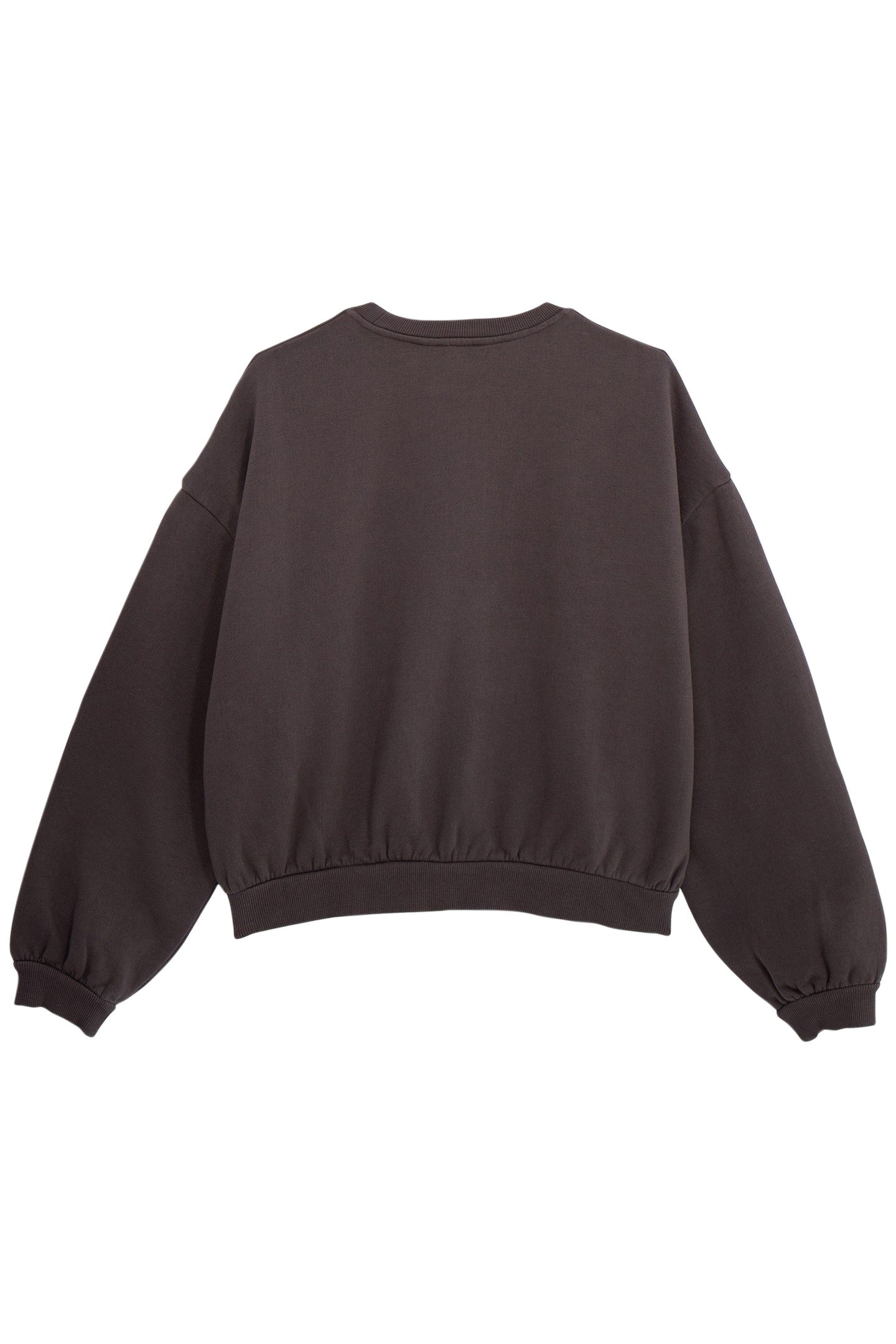 GIRL'S GRAY MESSAGE GREEN GLITTER SWEATSHIRT 2