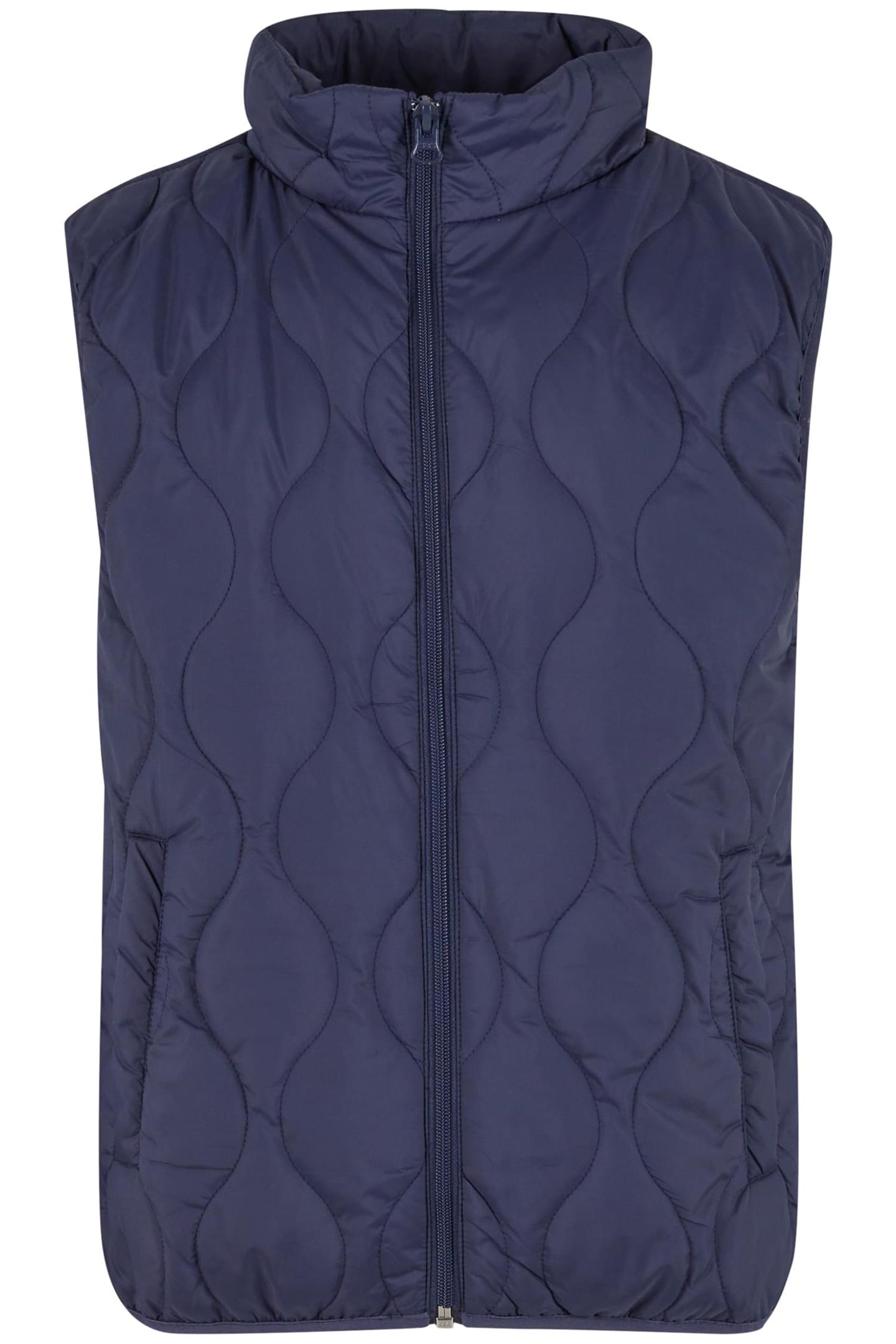 MENS SUPER LIGHT BUBBLE VEST NAVY 1