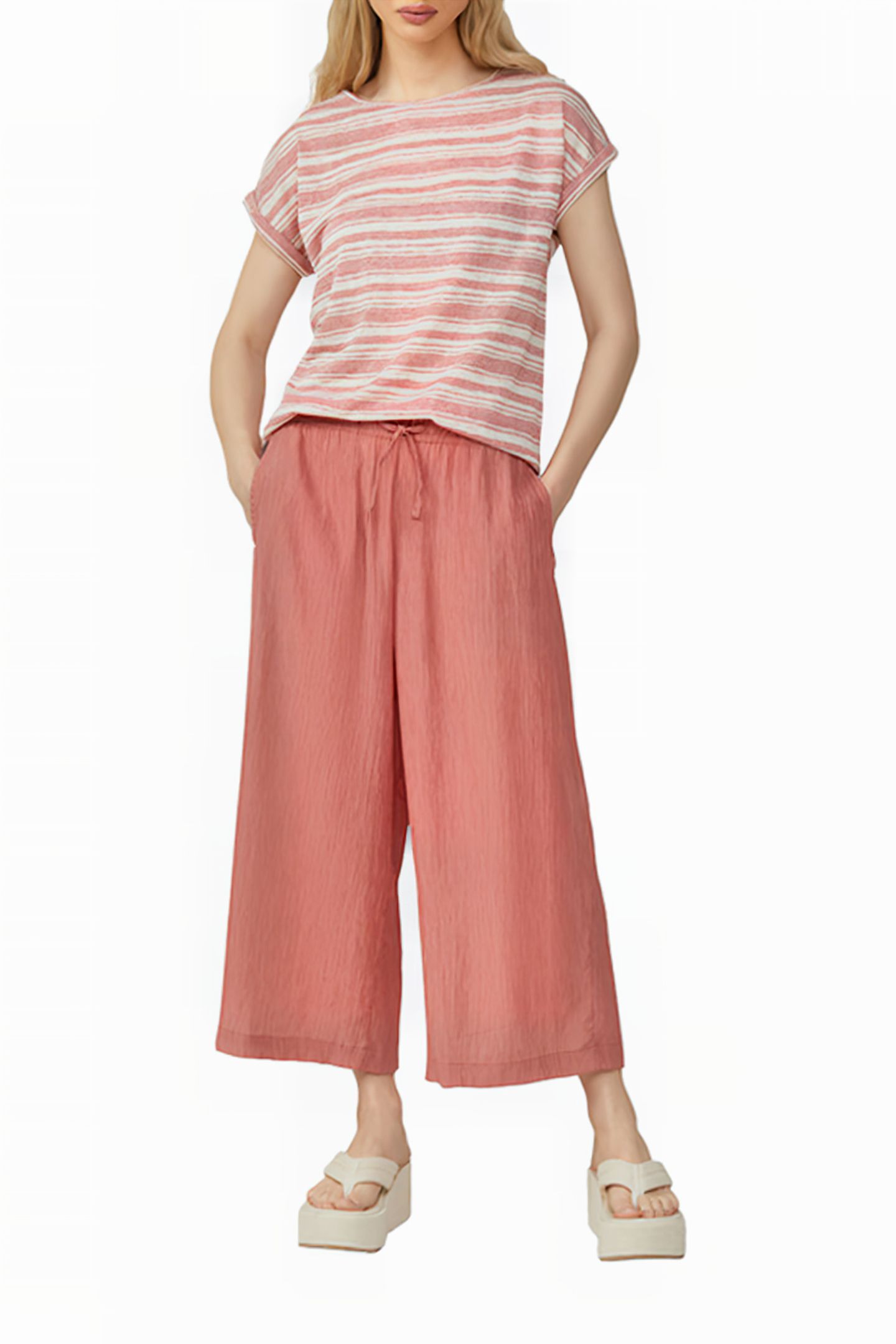 S.OLIVER-QS T-SHIRTS ORANGE 2