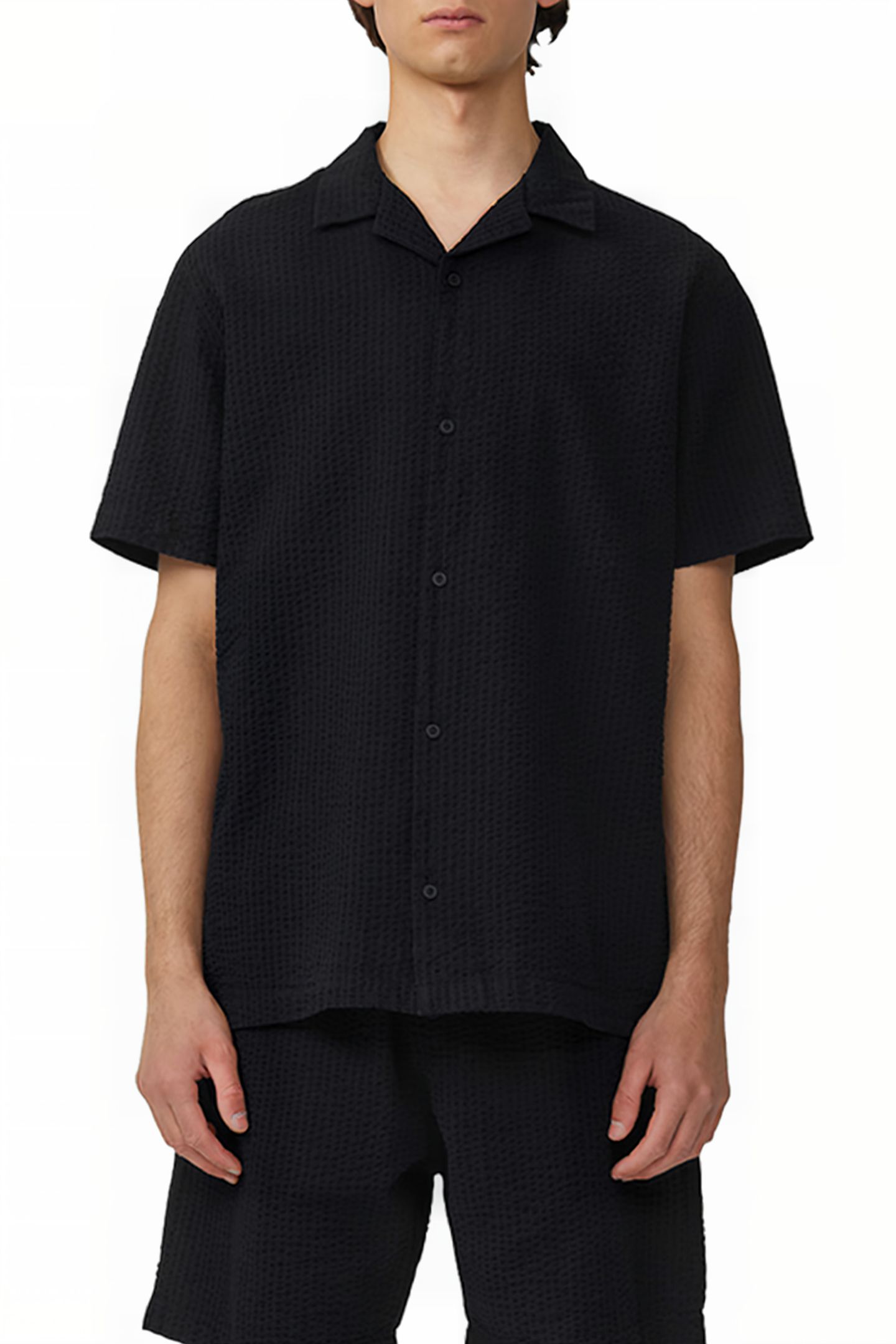 S.OLIVER-QS SHIRTS BLACK 1