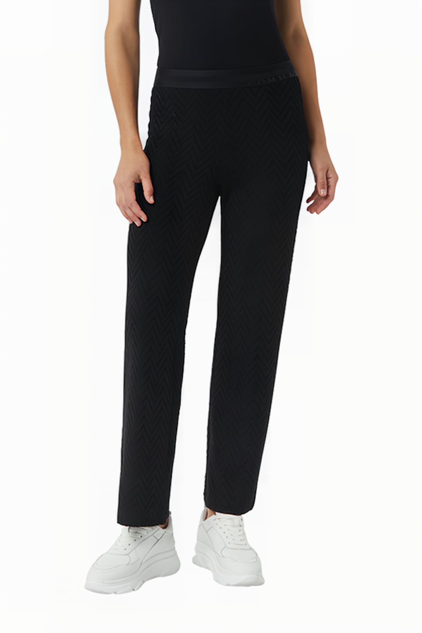COMMA PANTS BLACK 1
