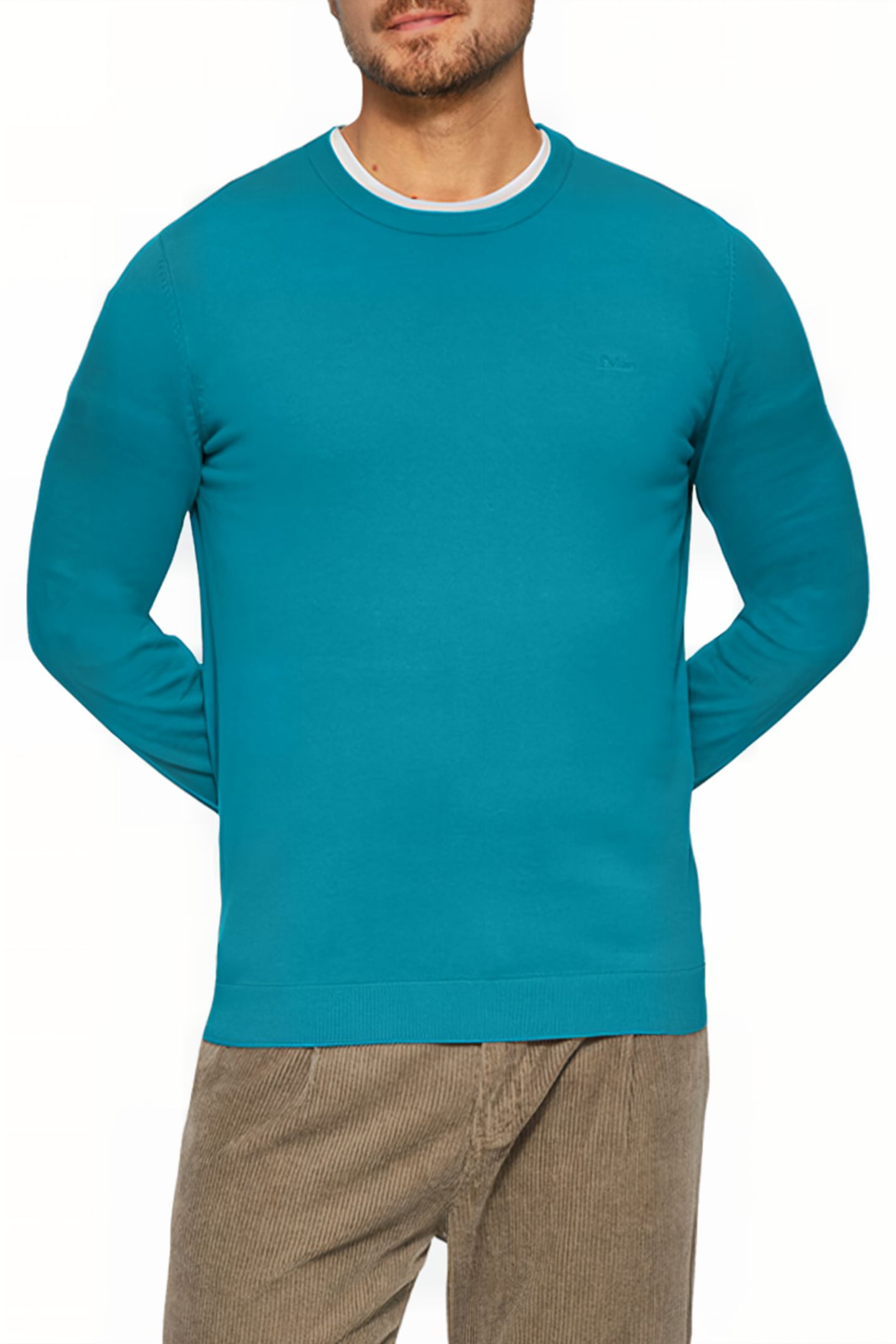 S.OLIVER PULLOVER BLUE 1