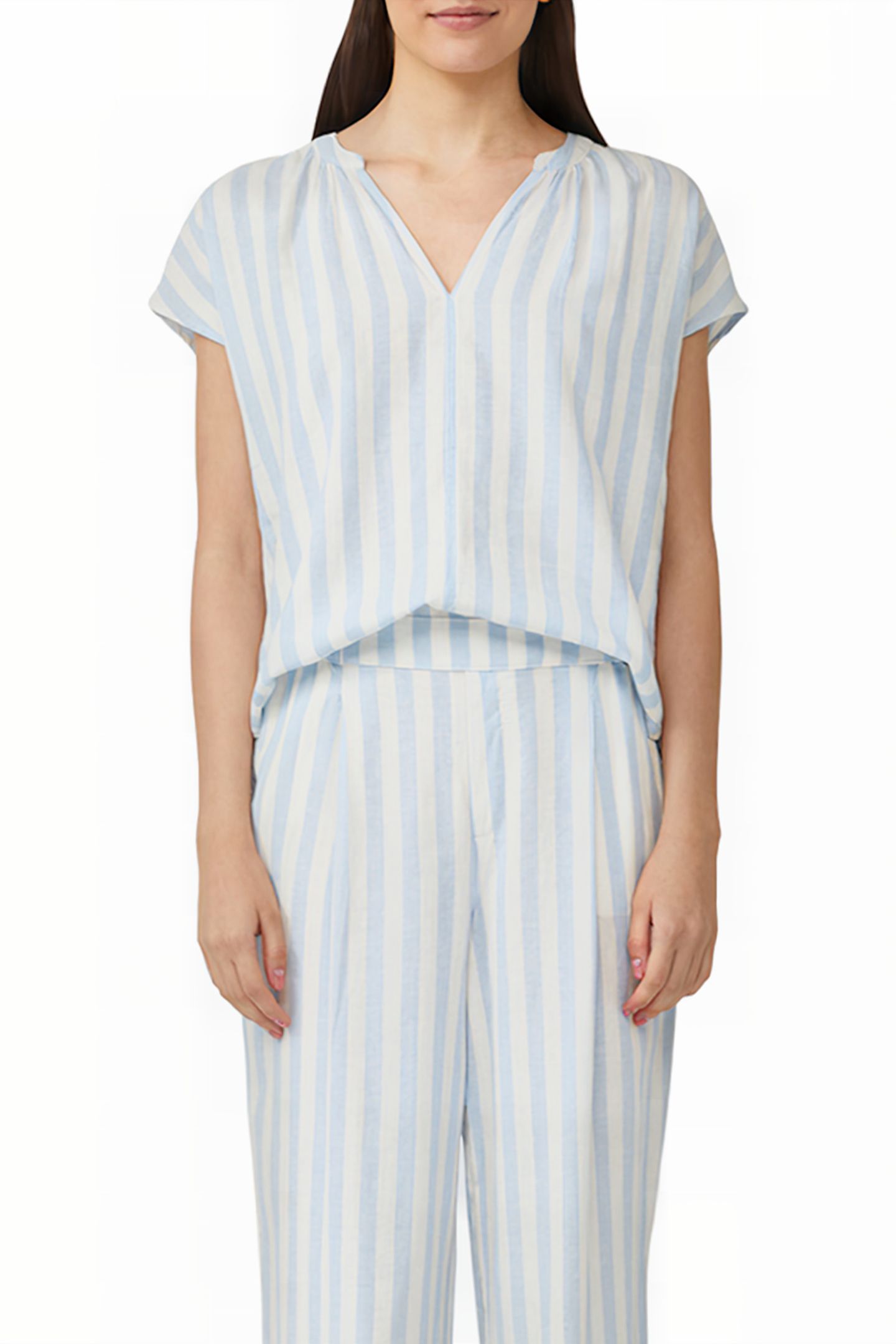 S.OLIVER BLOUSES LIGHTBLUE 1
