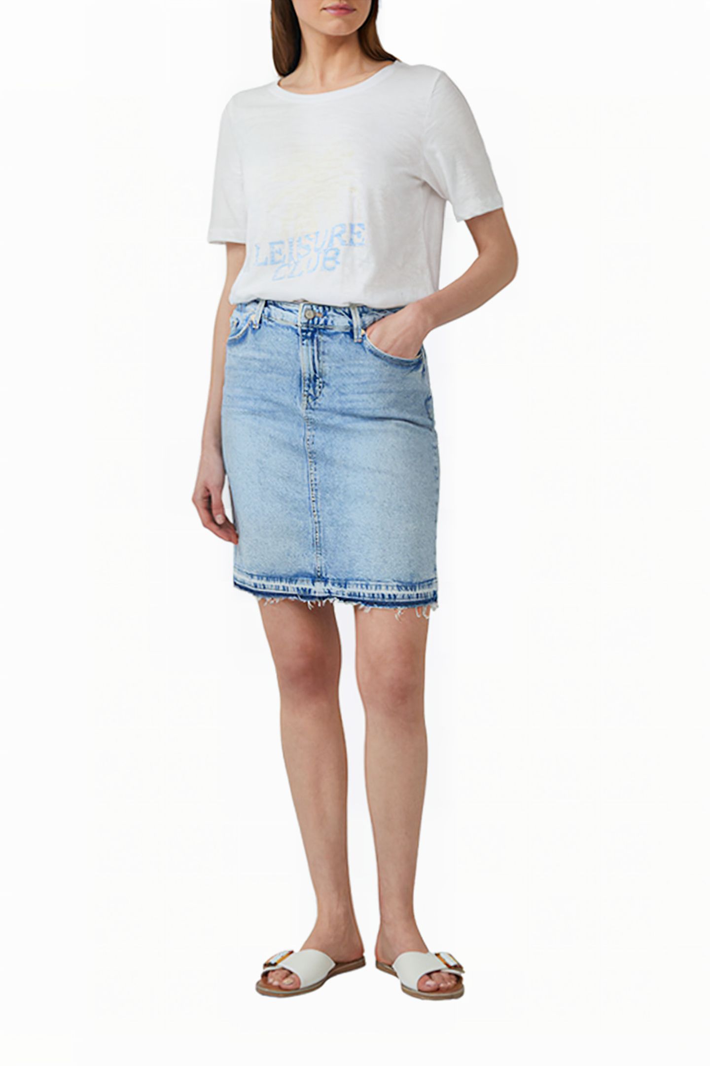 S.OLIVER SKIRTS BLUE-DENIM 2