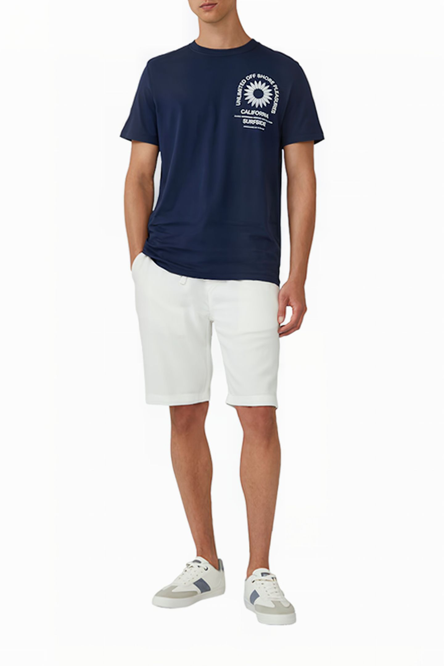 S.OLIVER SHORTS WHITE 2