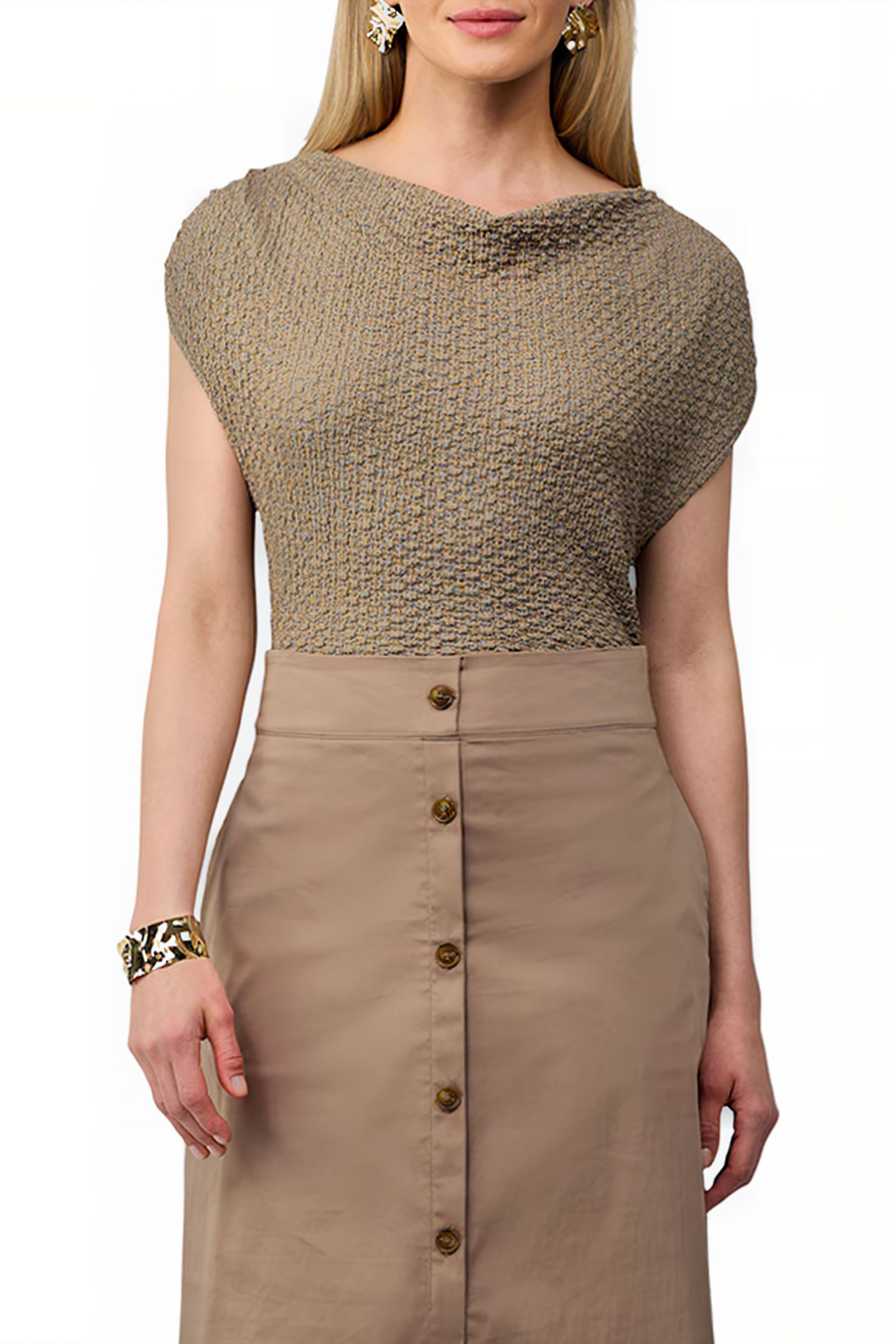 S.OLIVER T-SHIRTS BEIGE 1