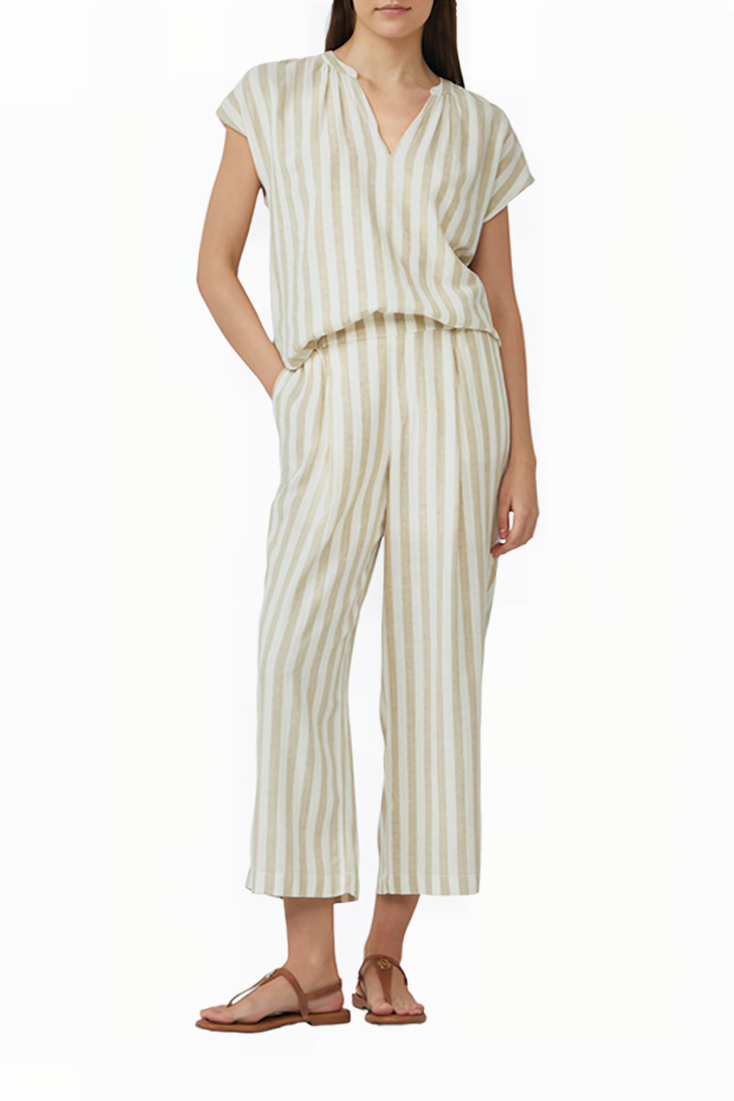 S.OLIVER BLOUSES BEIGE 2