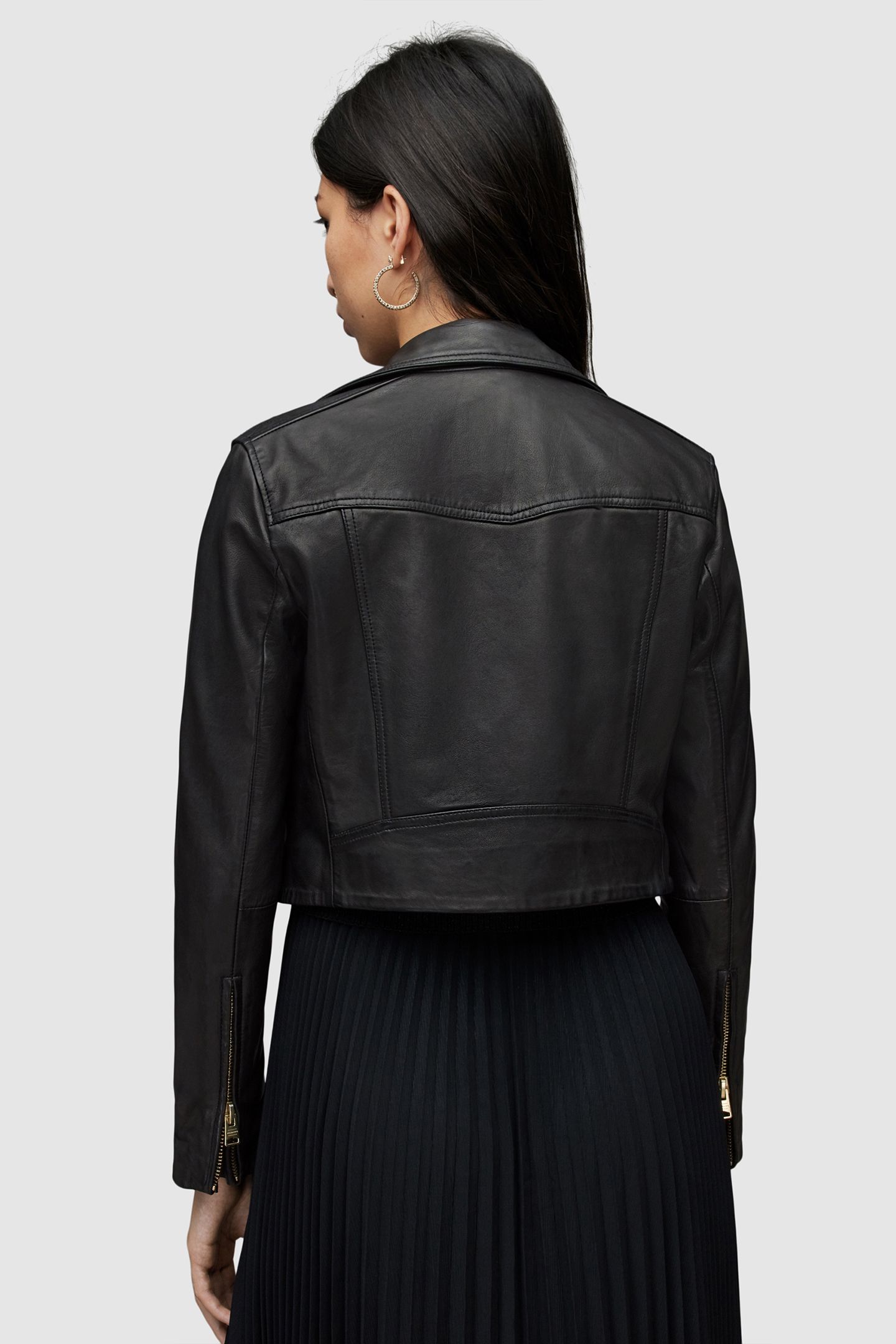 DALBY CROP BIKER BLACK 2