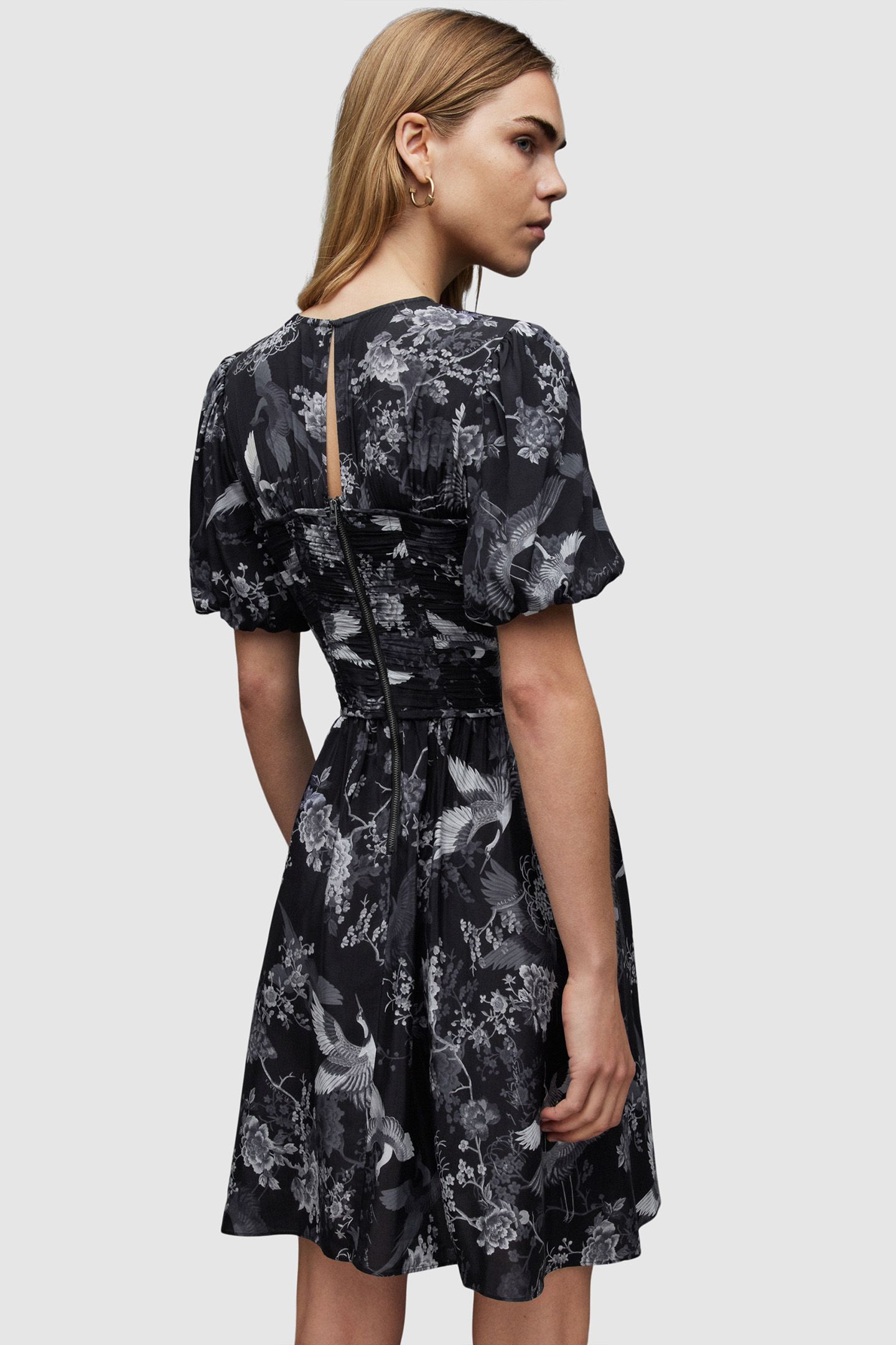 ALI PEGGY DRESS BLACK 2