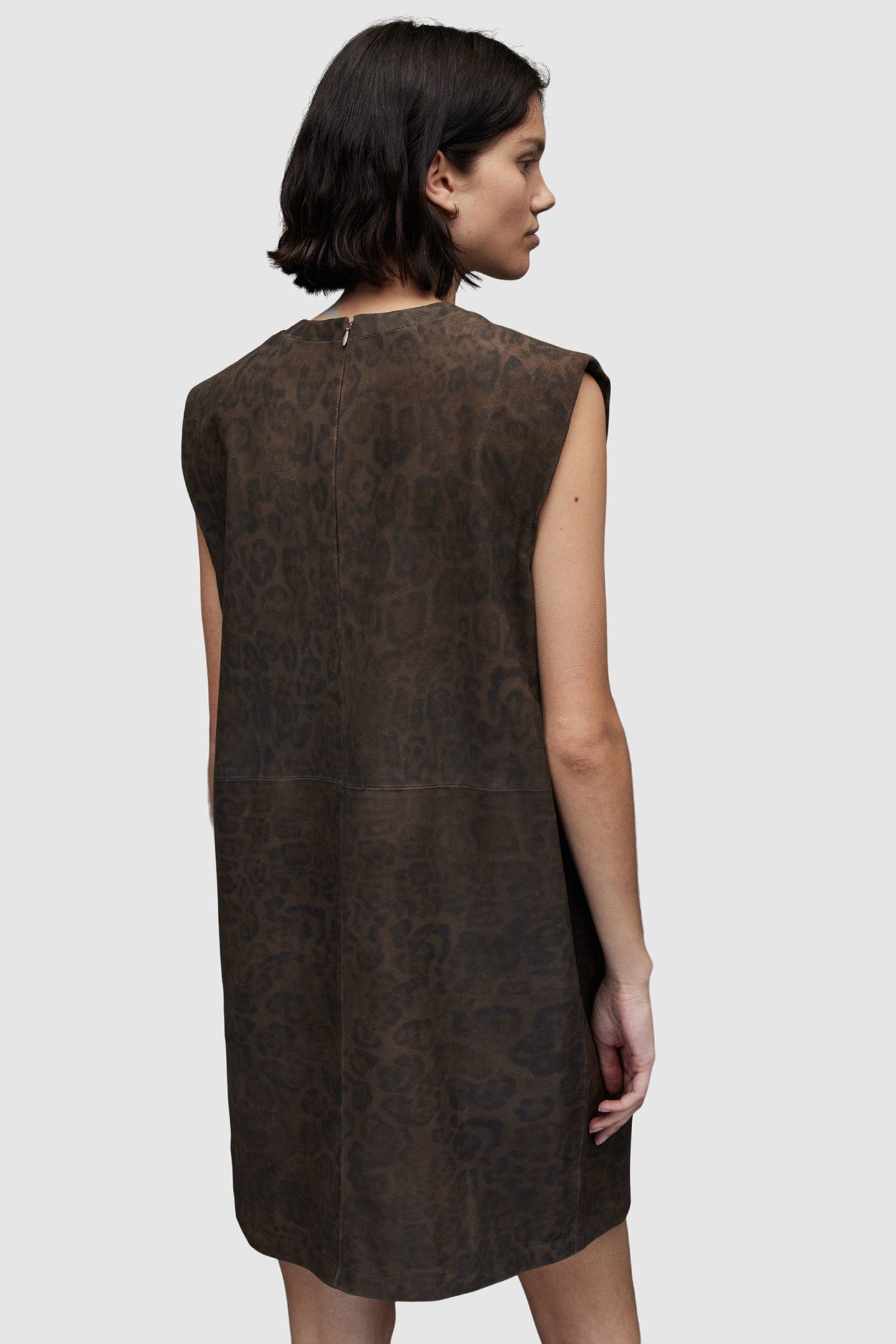 MIKA LEO DRESS BROWN 2