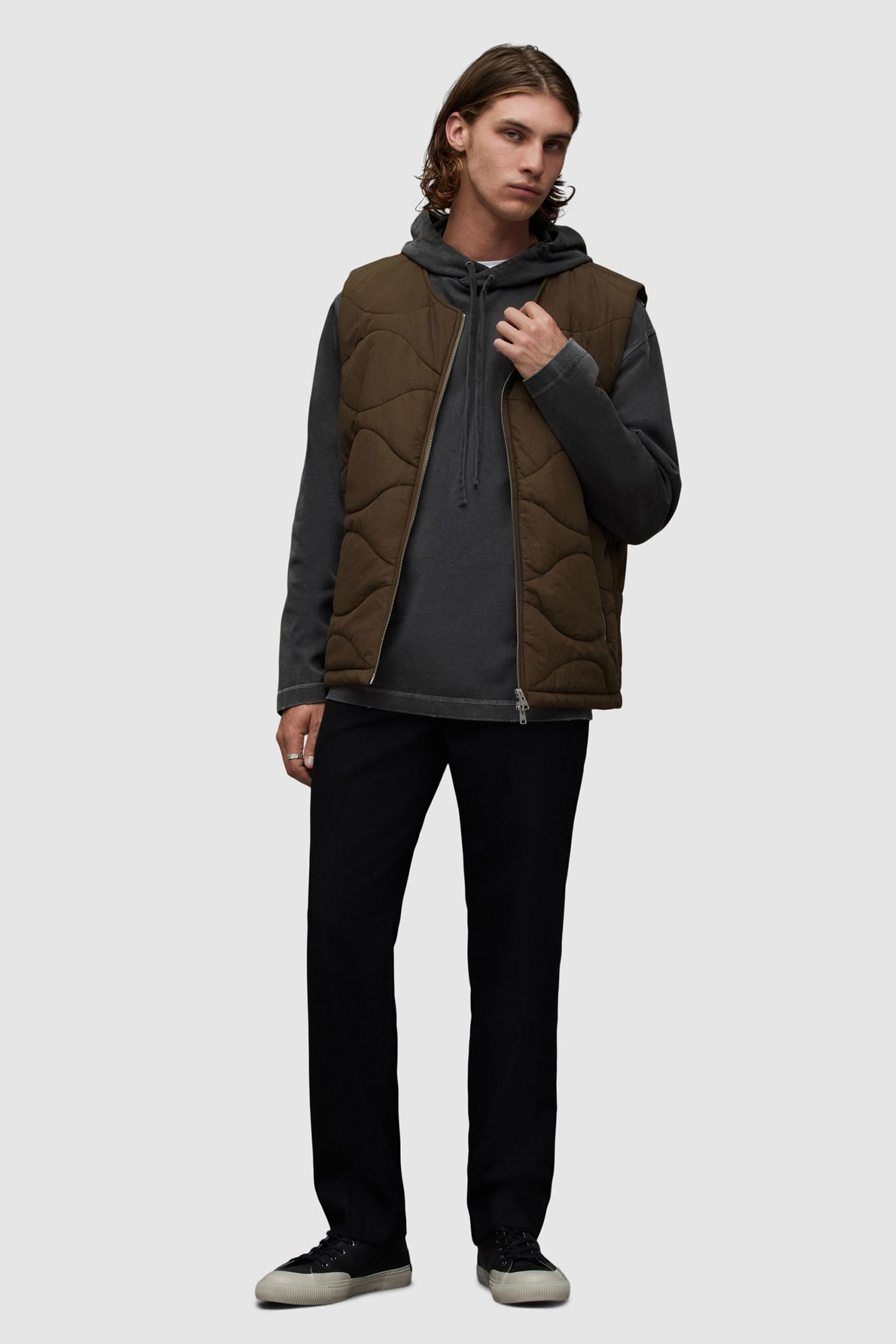 NEBULAR VEST KHAKI BROWN 3