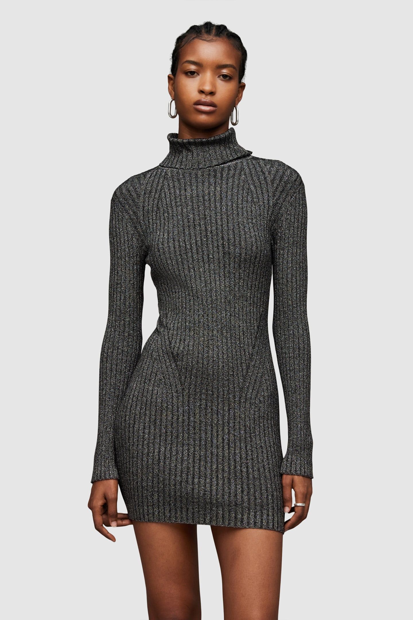 JULIETTE DRESS BLACK/SILVER 1