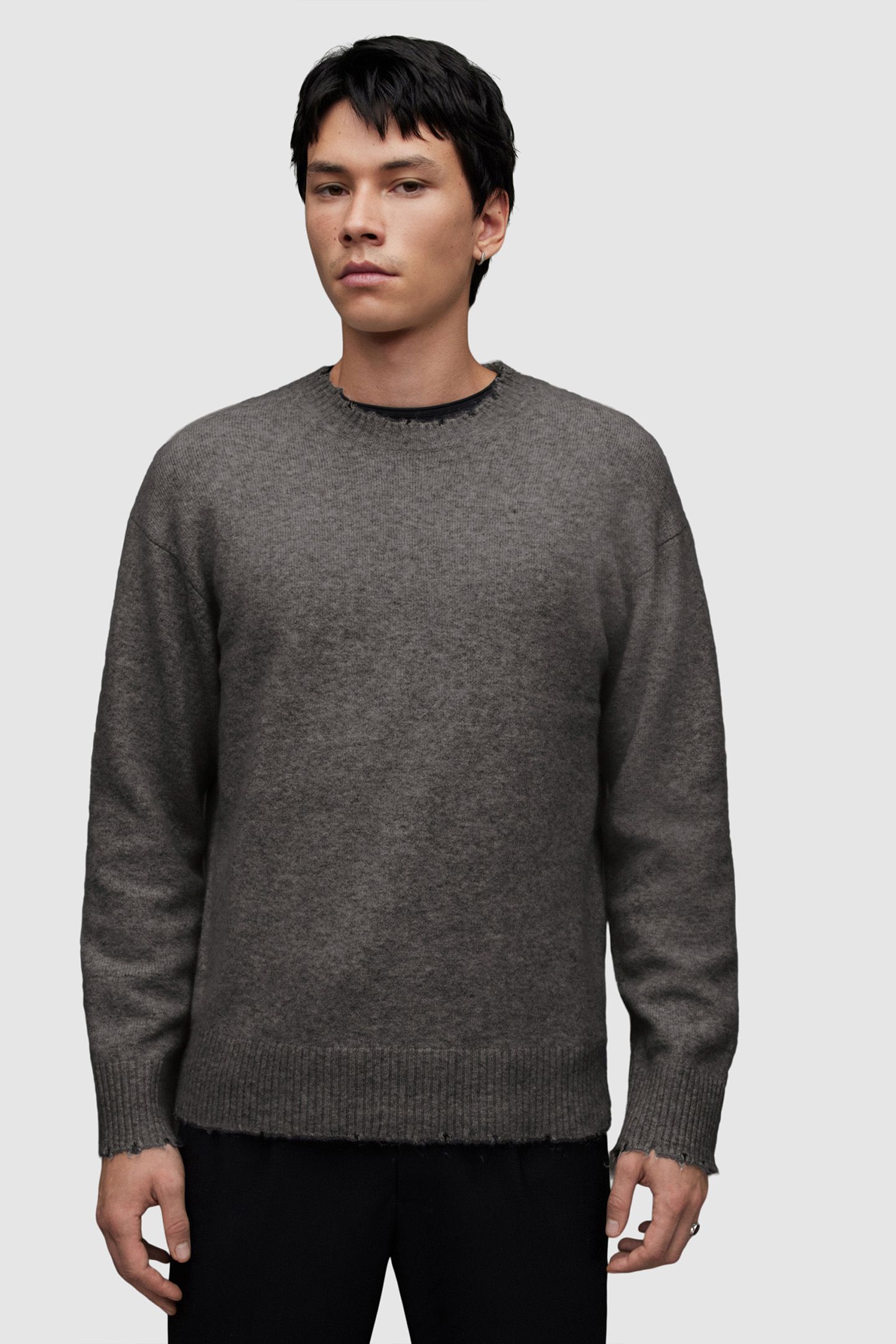 LUKA CREW MONUMENT GREY MARL 1