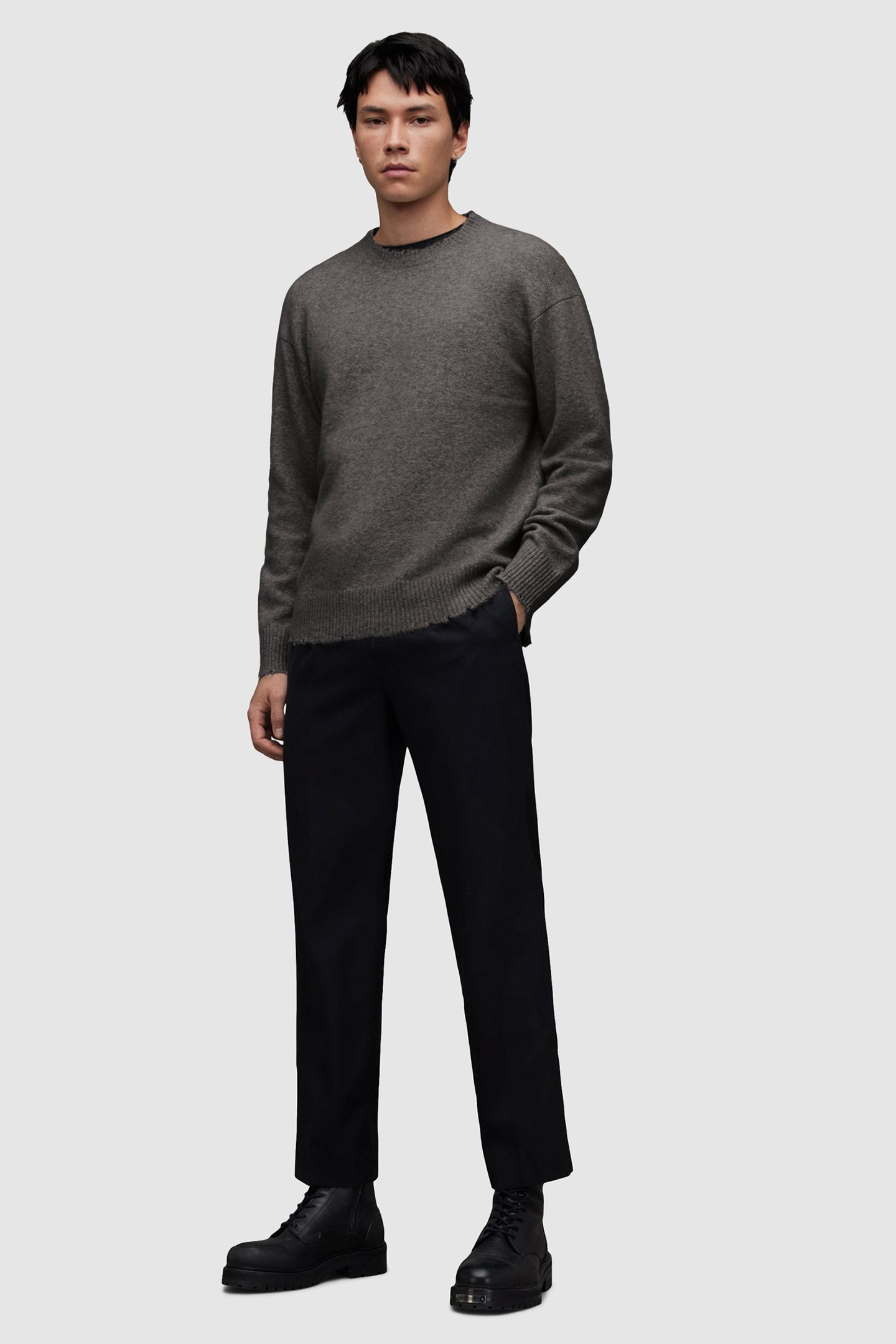 LUKA CREW MONUMENT GREY MARL 3