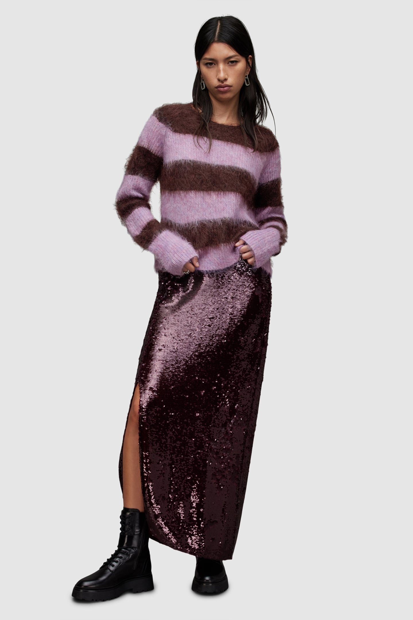 OPAL SPARKLE SKIRT ROYAL RED 1