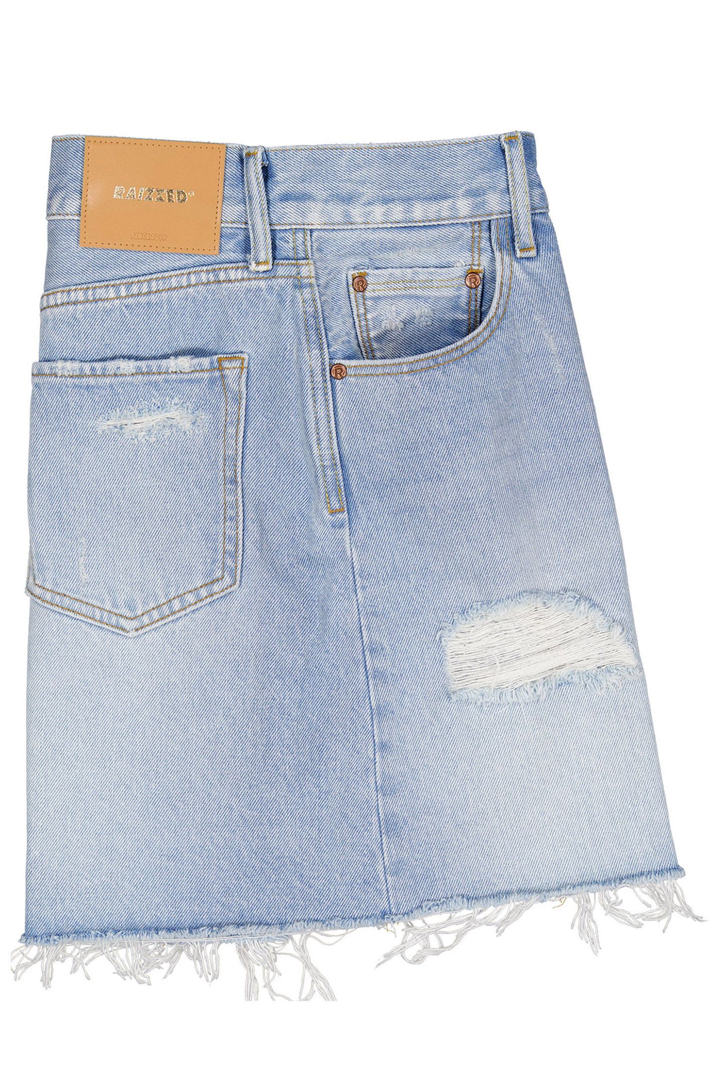 RIVER - HS21 MINI SKIRT VINTAGE BLUE 6