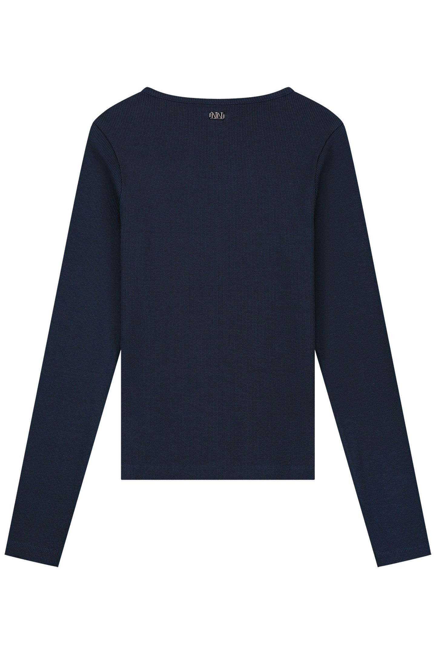 PRESLEY LS RIB TOP DARK NIGHT 3