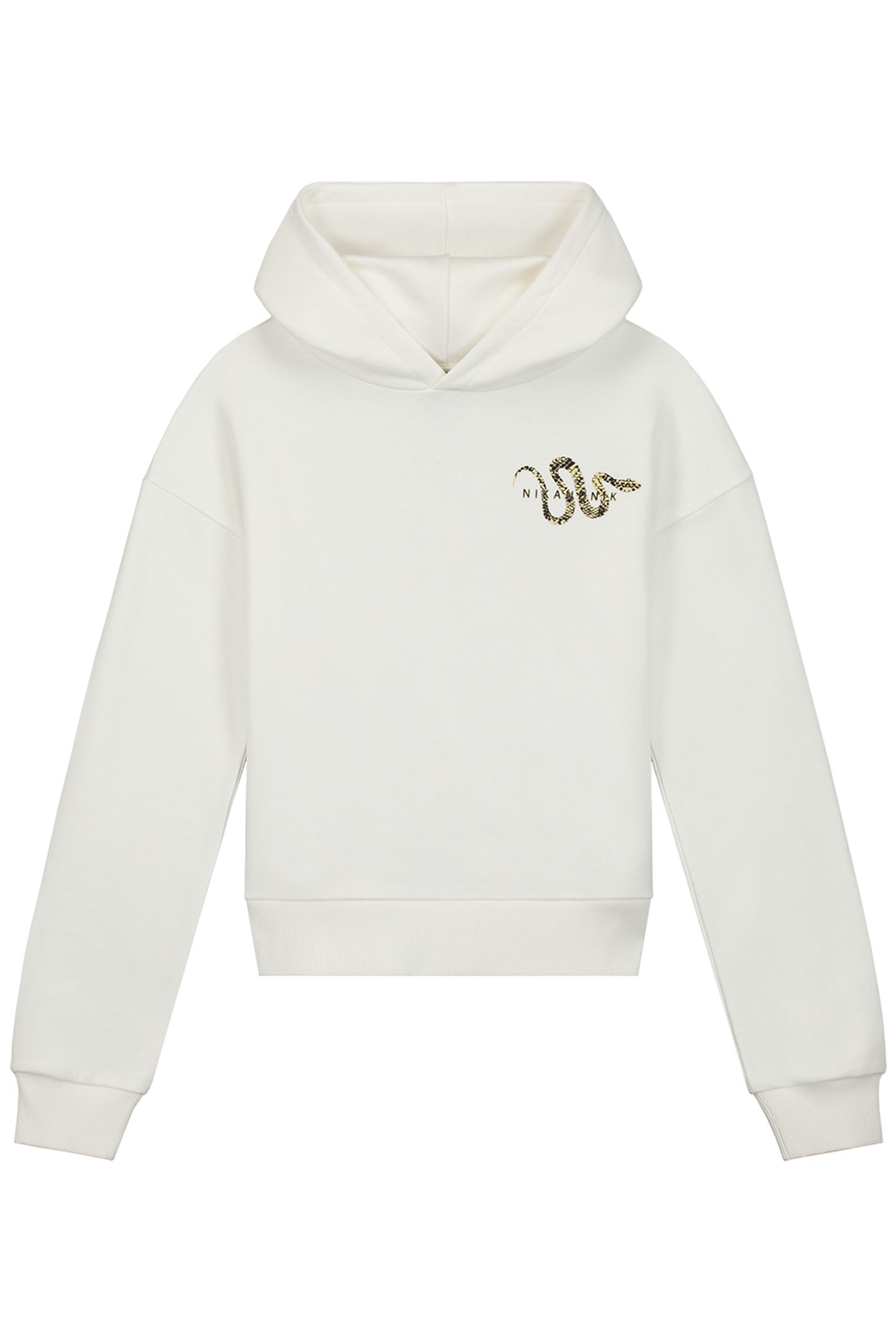 SNAKE HOODIE OFF WHITE/OAT 3