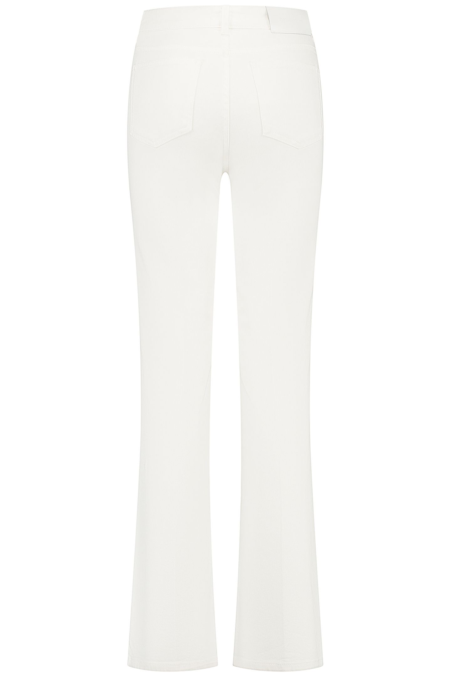 BELLA LACE UP JEANS STAR WHITE 3