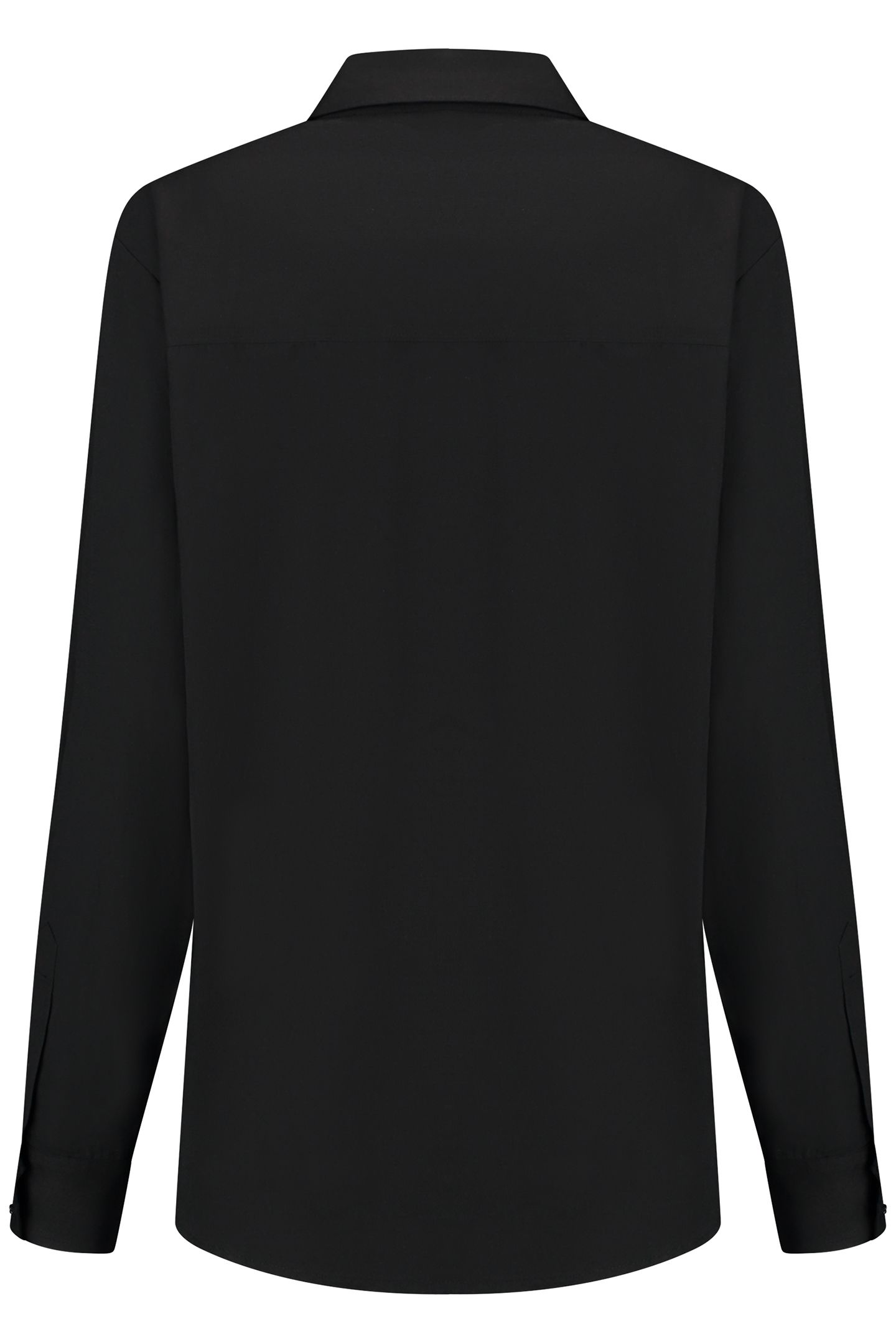 DEJA LACE-UP BLOUSE BLACK 2