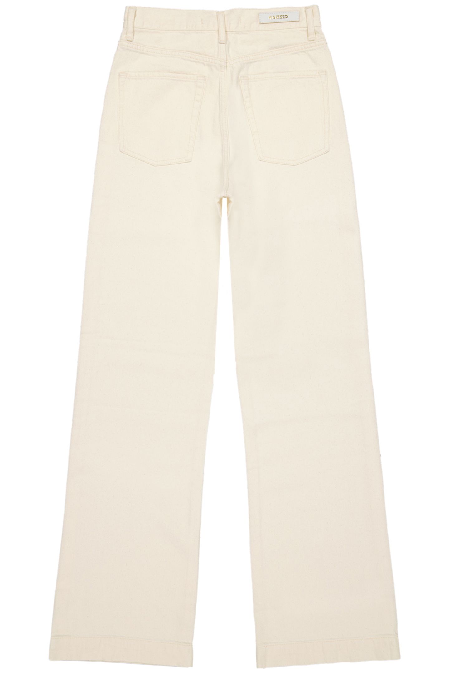 OASIS PATCHED-ON POCKETS JEANS BRIGHT CREAM 6