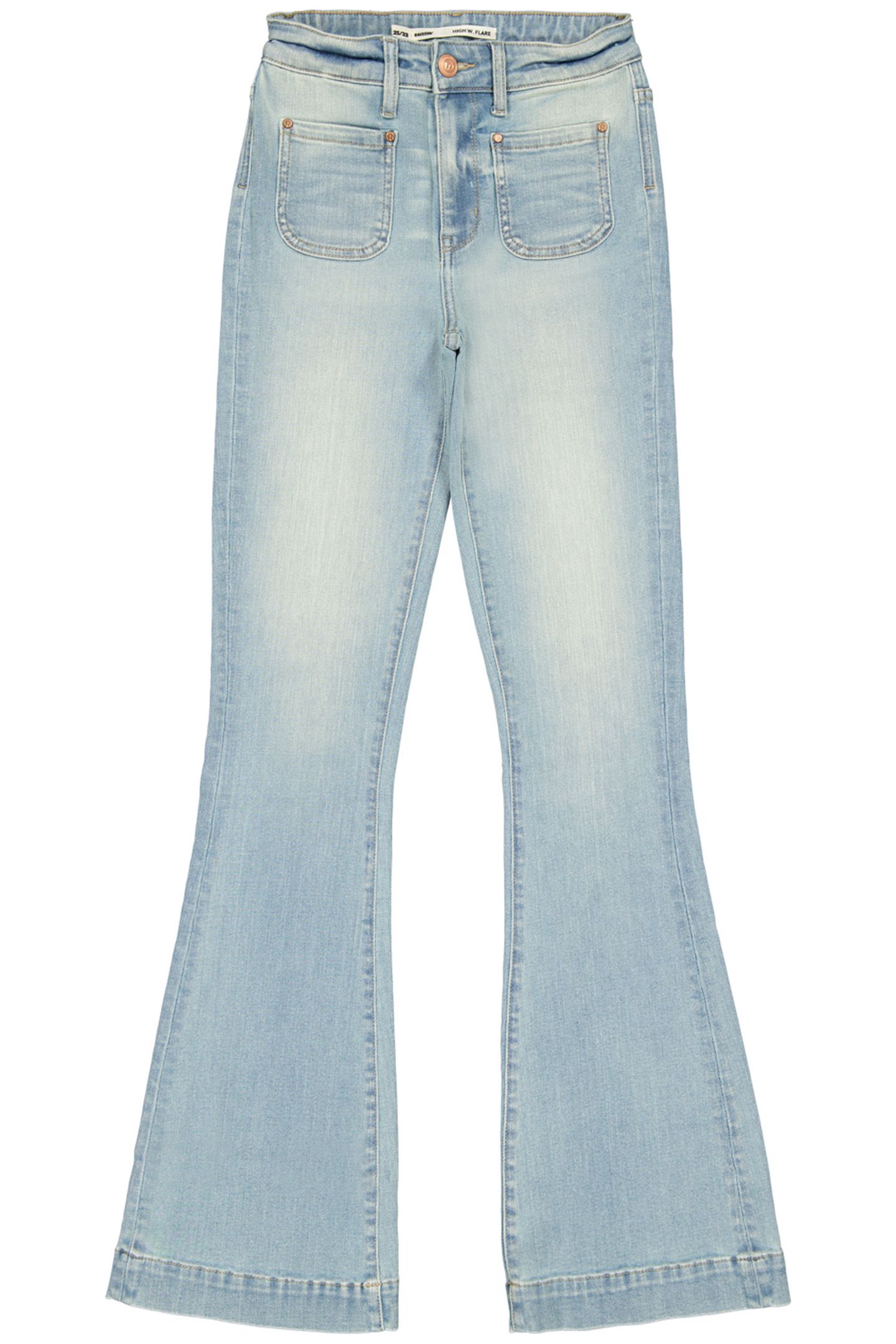 SUNRISE PATCHED ON POCKETS JEANS VINTAGE BLUE 3