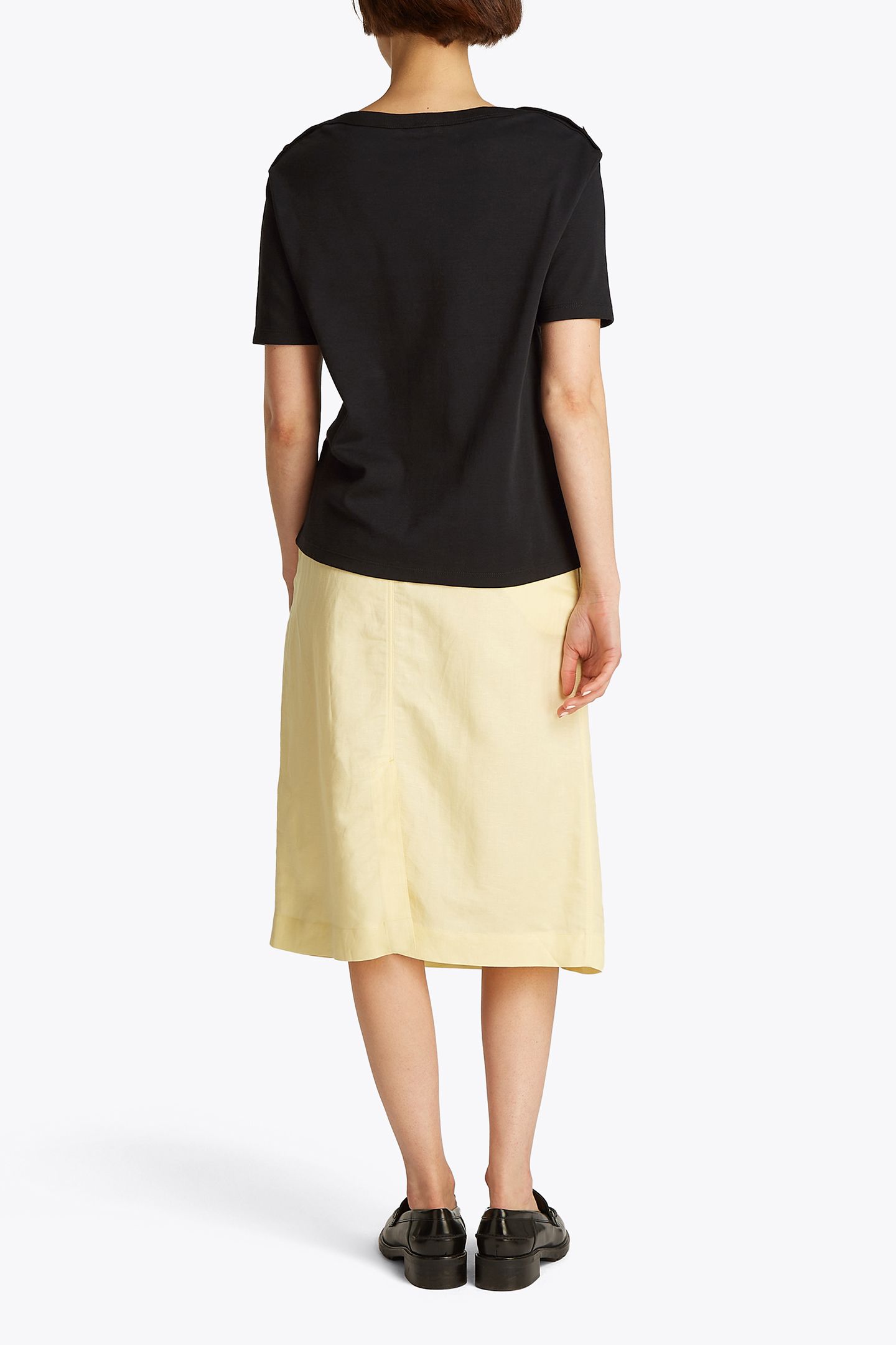 TOMMY HILFIGER STANDARD FIT T-SHIRT BLACK 5