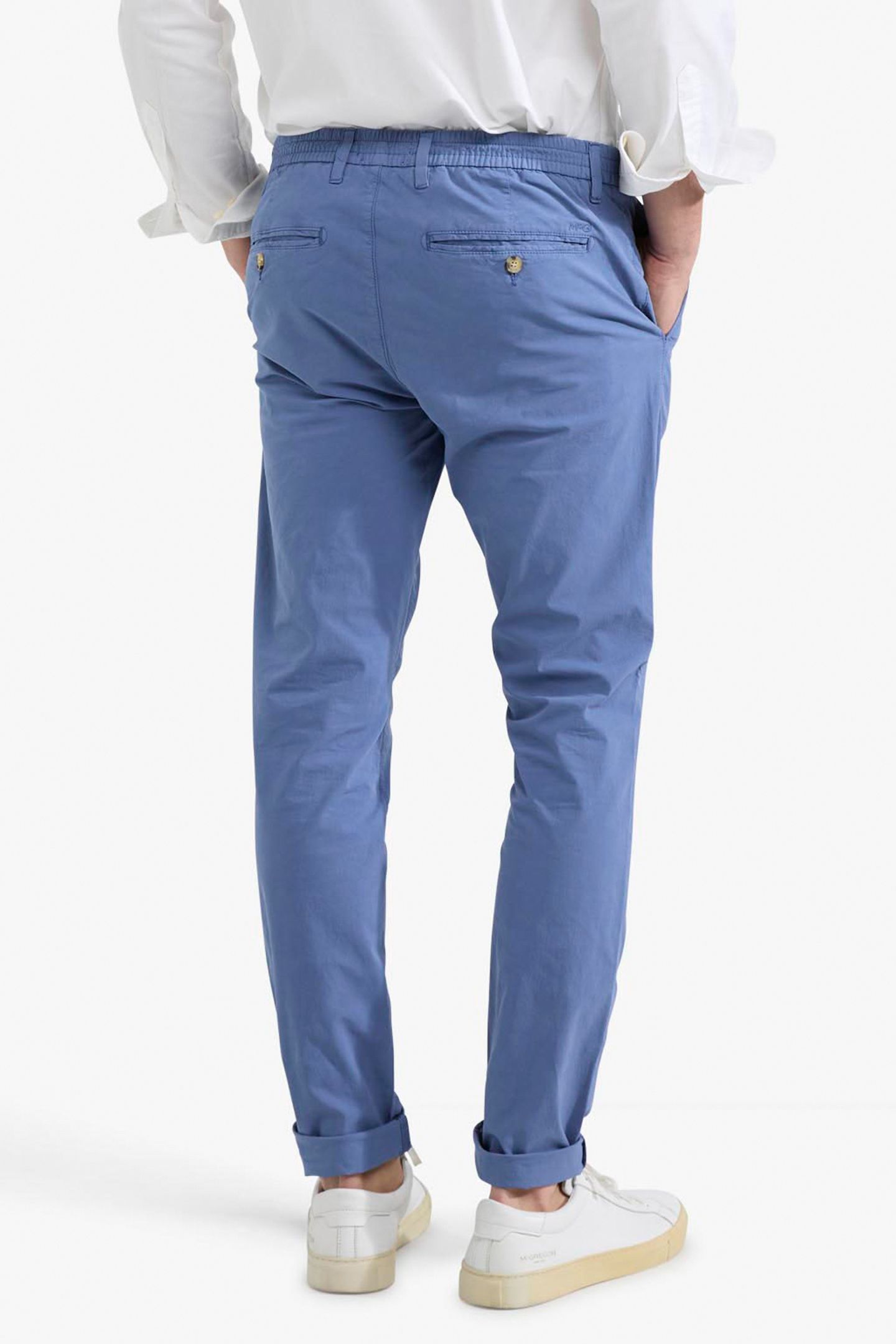 MF CHINO SUMMER POPLIN VINTAGE BLUE 2