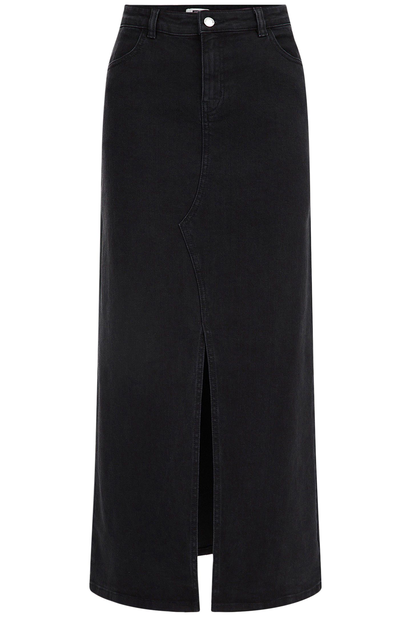 SKIRT MAXI LENGTH BLACK 4