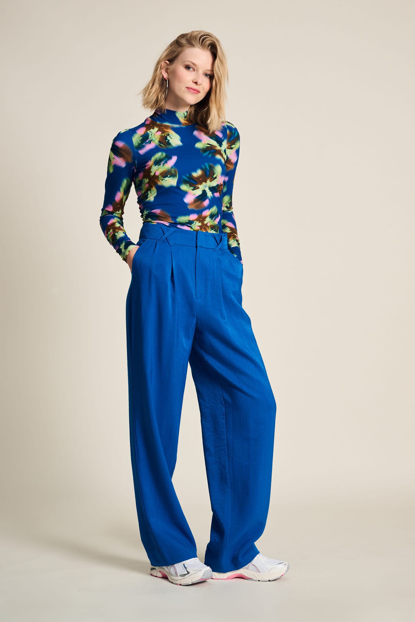 PANTS - SHIMMER BLUE 1