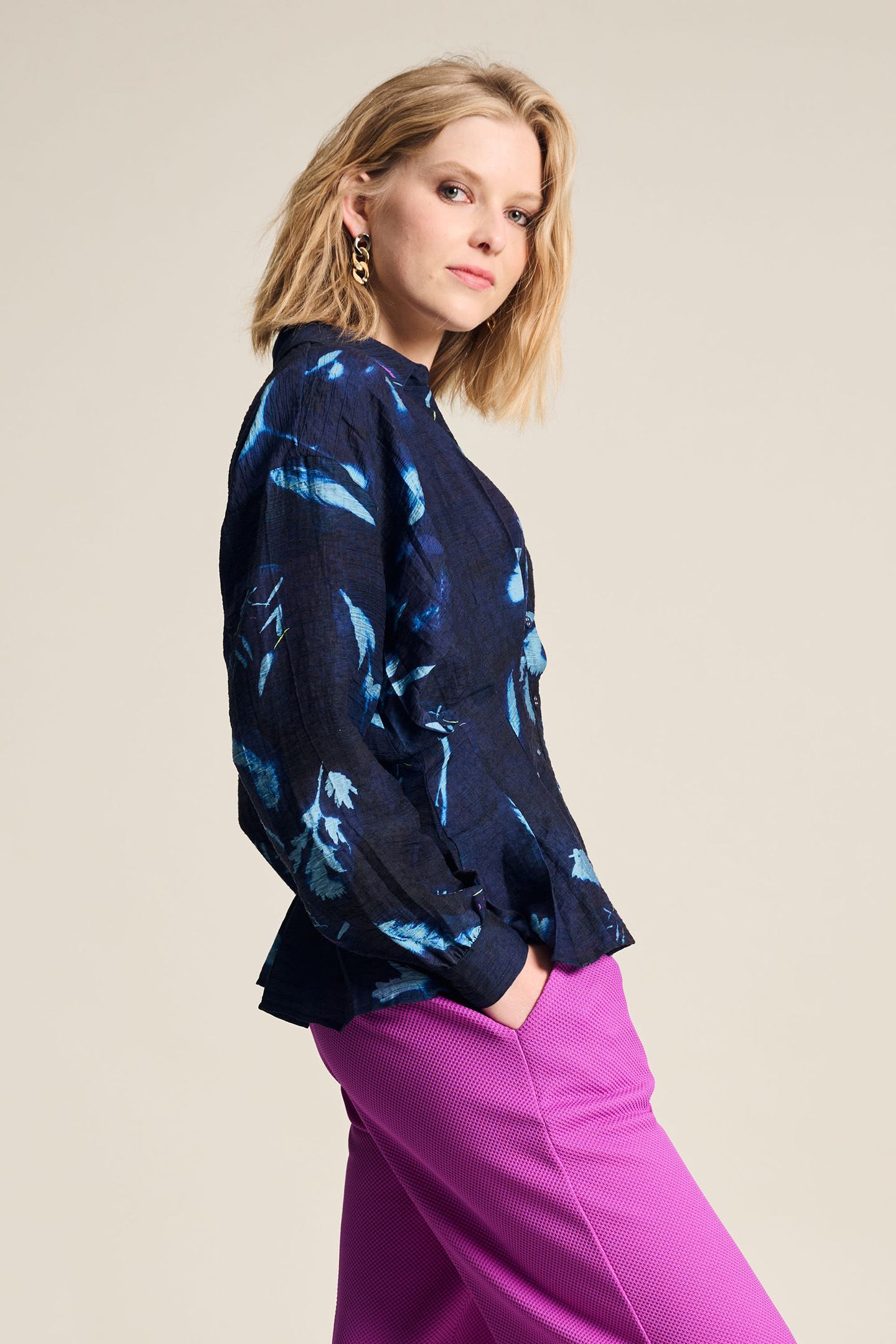 BLOUSE - FEATHERS AND FLORALS 5