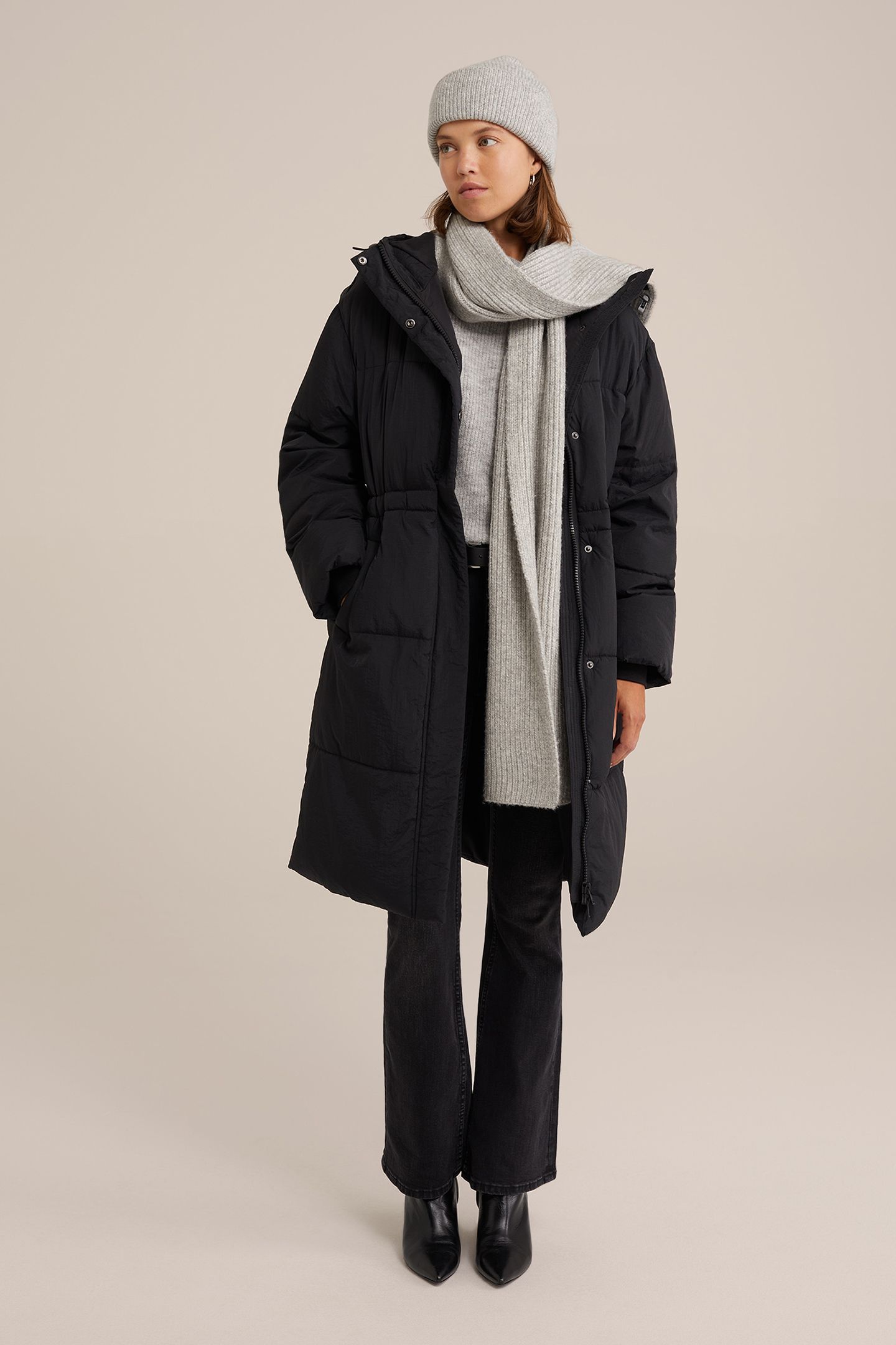 SCARF OUTDOOR LIGHT GREY 2