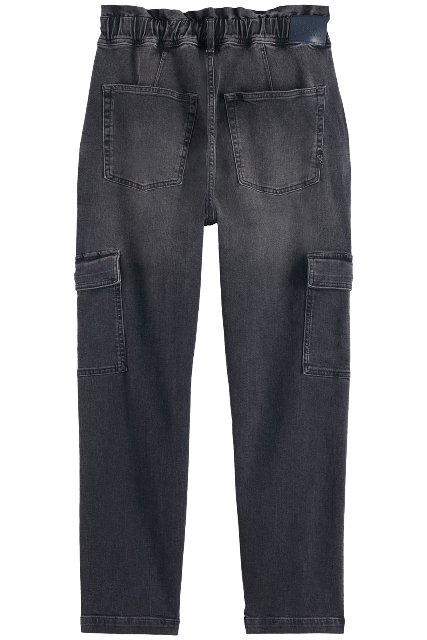 SEASONAL TAPERED DENIM CARGO JOGGER - BLACK NIGHT 2