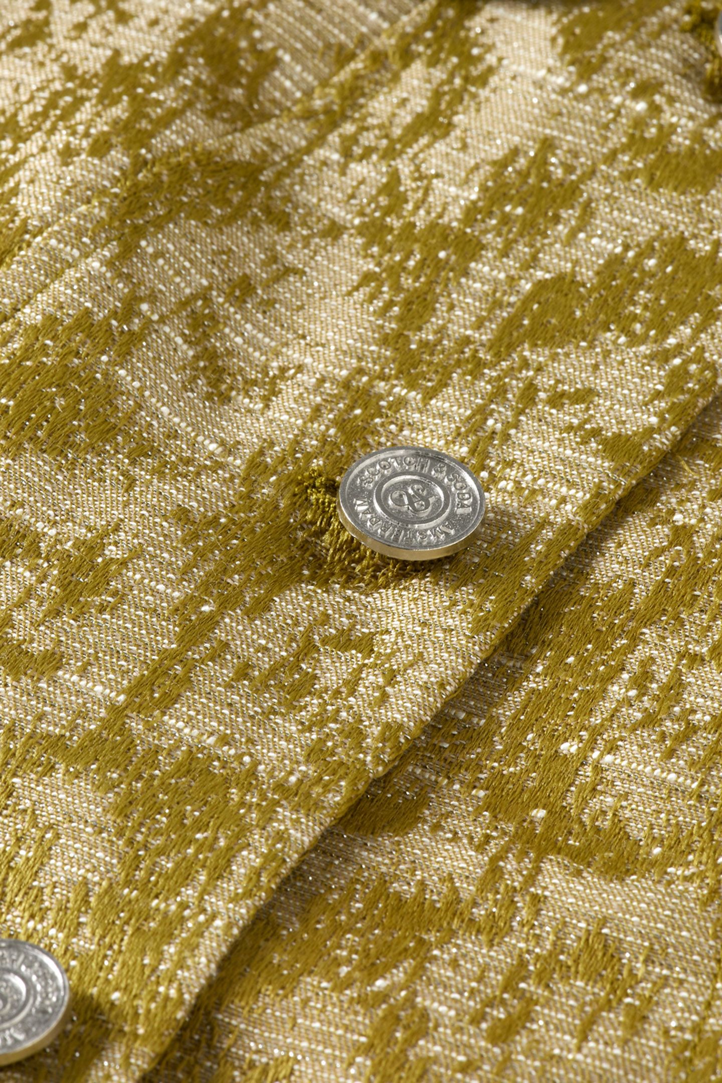 JACQUARD FITTED TRUCKER BLAZER IKAT LEOPARD 8