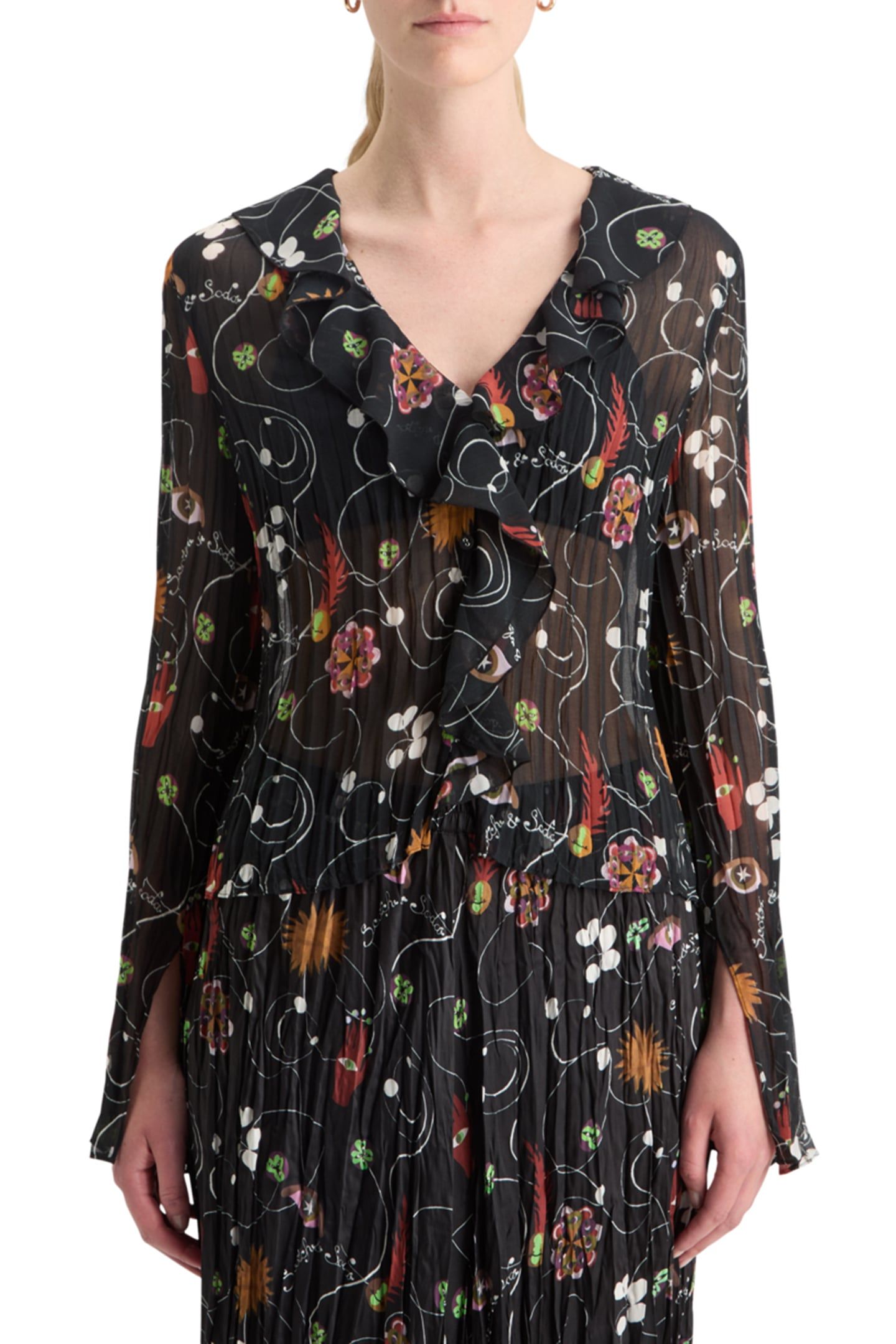 RUFFLED TOP FREE MIND 1