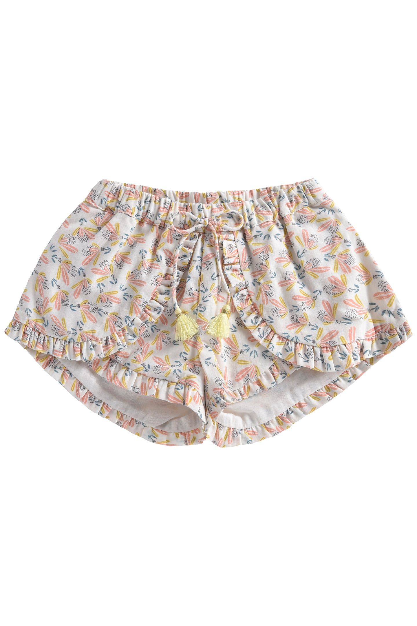 SHORTS ASHA CREAM PETALS 1