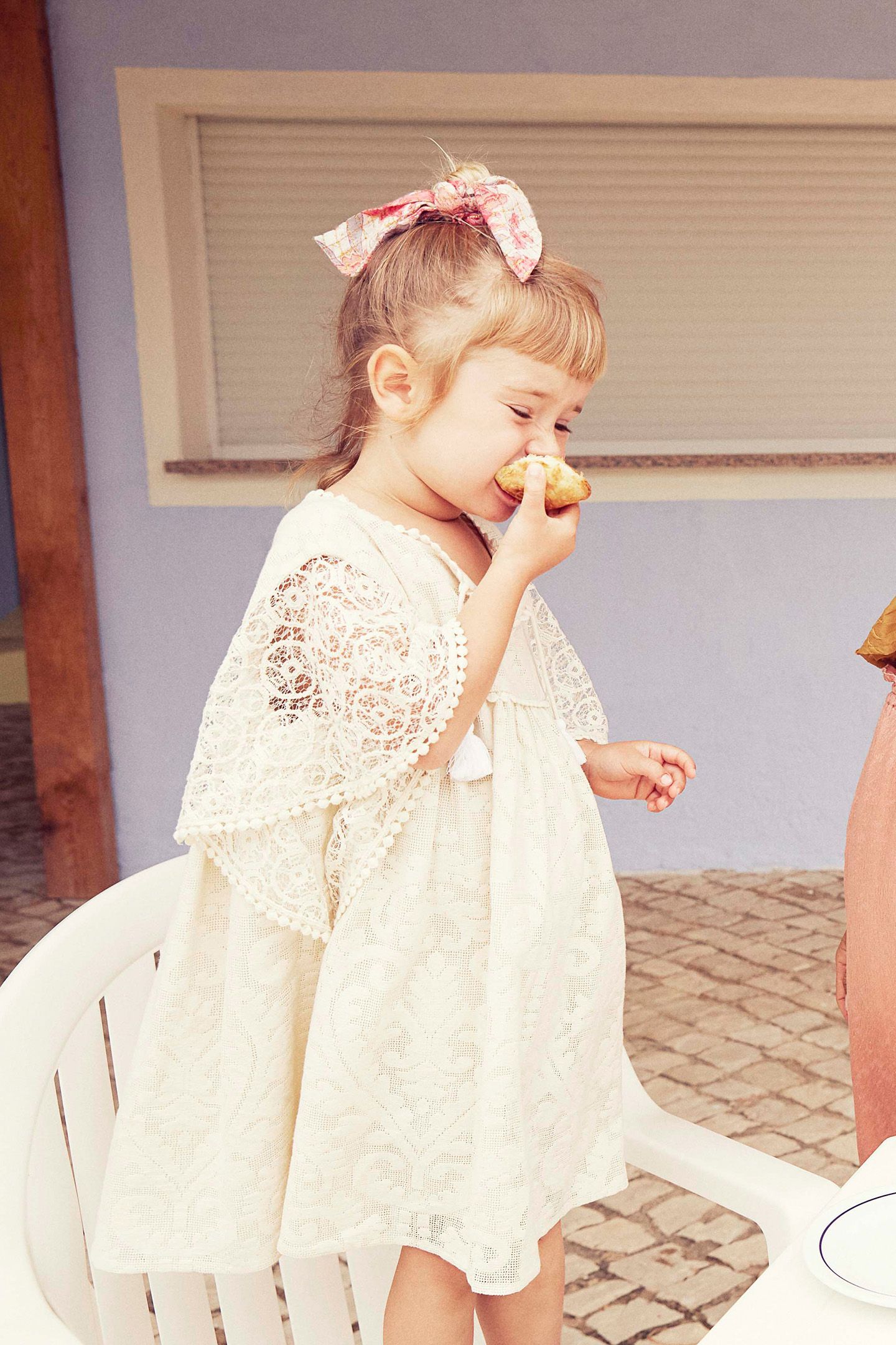 DRESS TERESA CREAM BAROQUE LACE 3