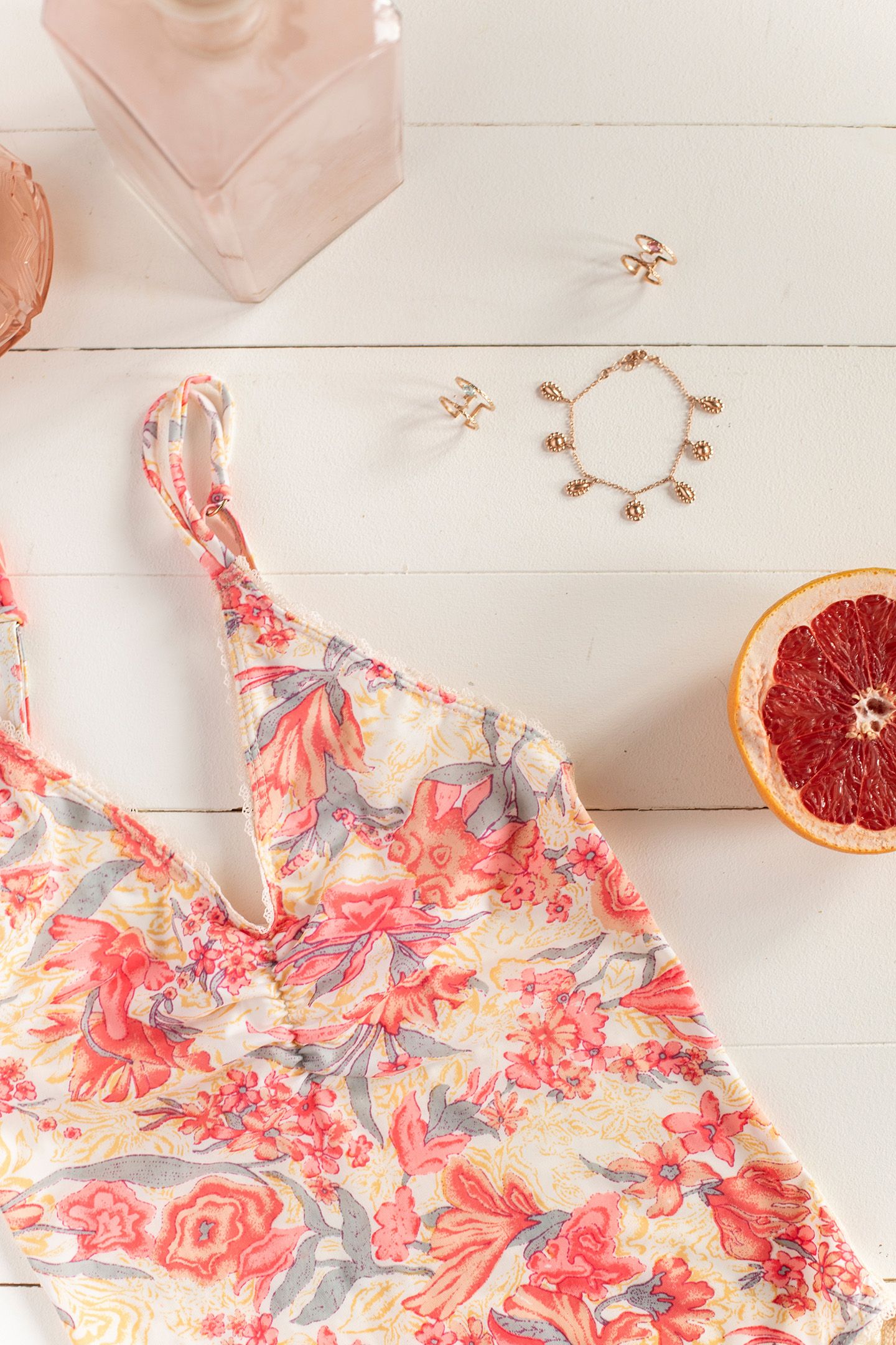 BODYSUIT DITYA PINK FLOWERS 7