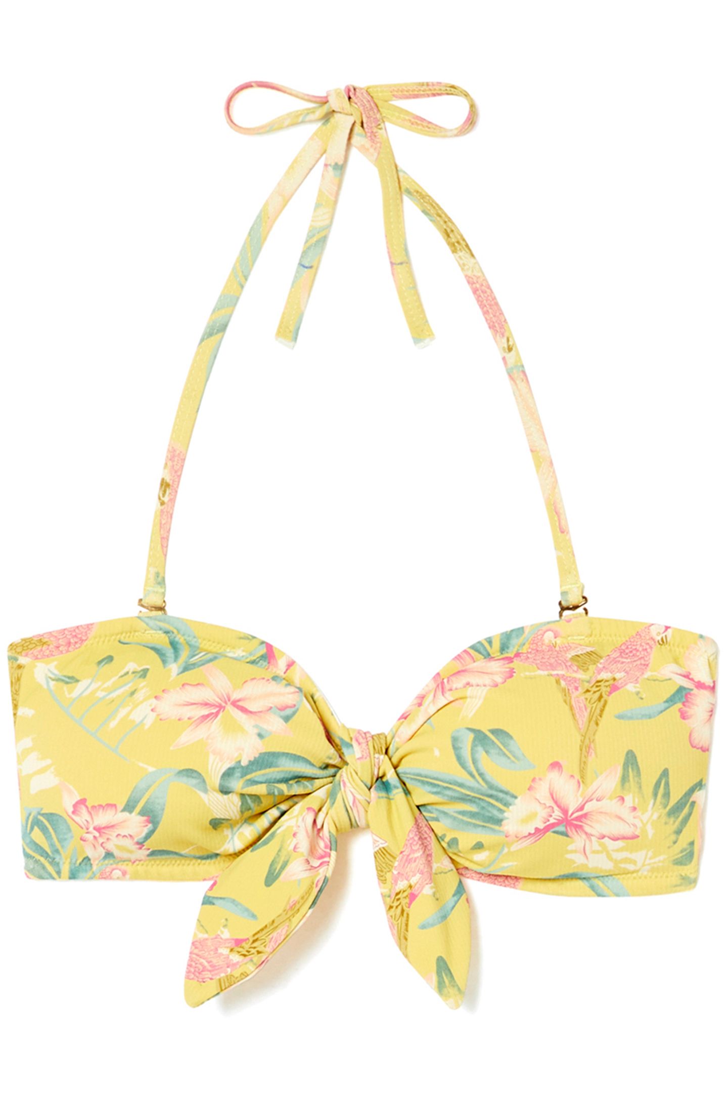 BIKINI TOP WALNUT SOFT HONEY PARROTS 2