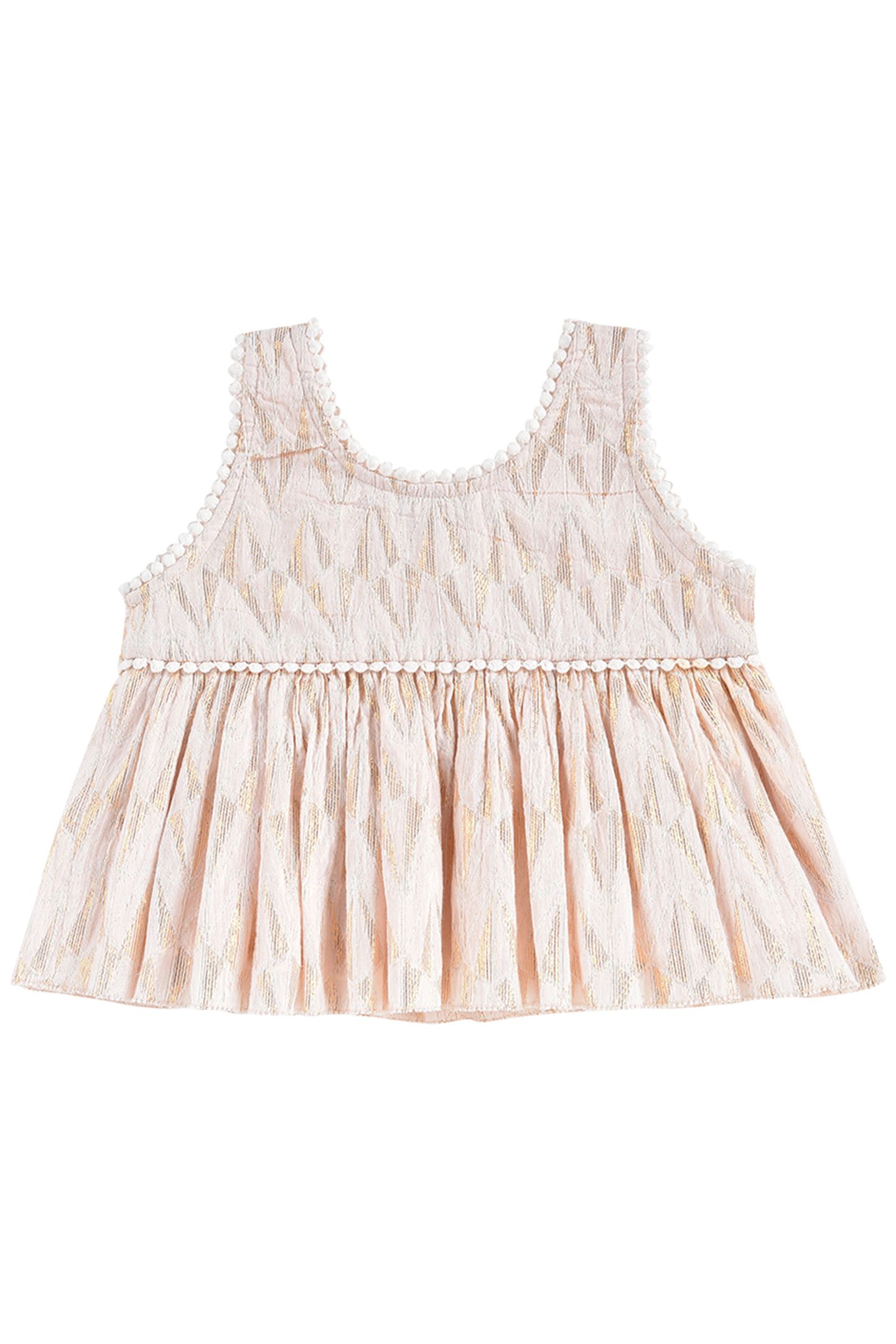 TOP LOMEDEO BLUSH PSYCHE LUREX 2