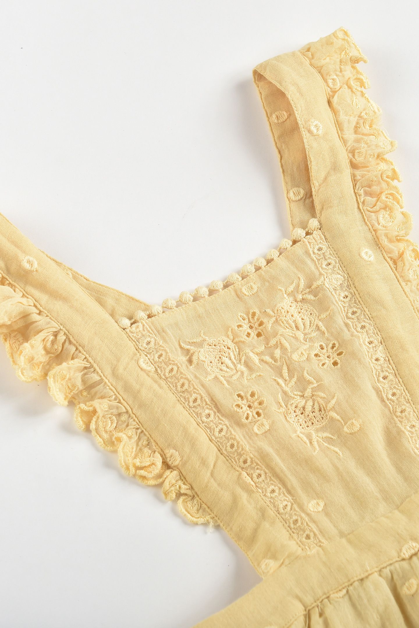 DRESS HUGUETTE SOFT HONEY PLUMETIS 7