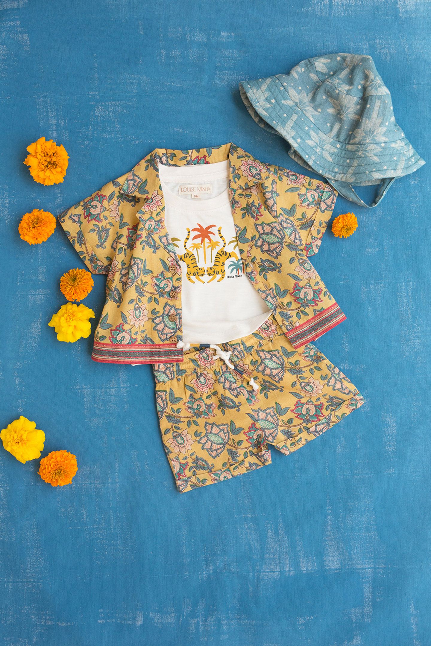 SHORTS ALIKI HONEY MARIGOLD 2