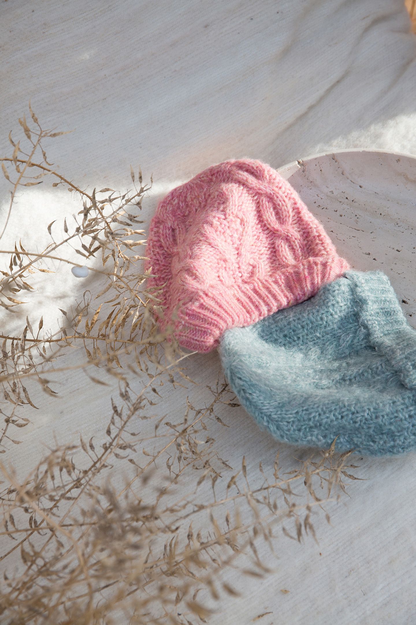 BEANIE HIMANE MINERAL BLUE 2