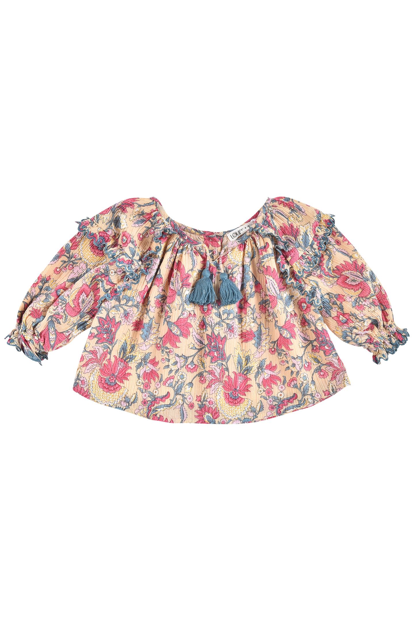 BLOUSE IRIS BUTTER FLOWER GUEDRA 1