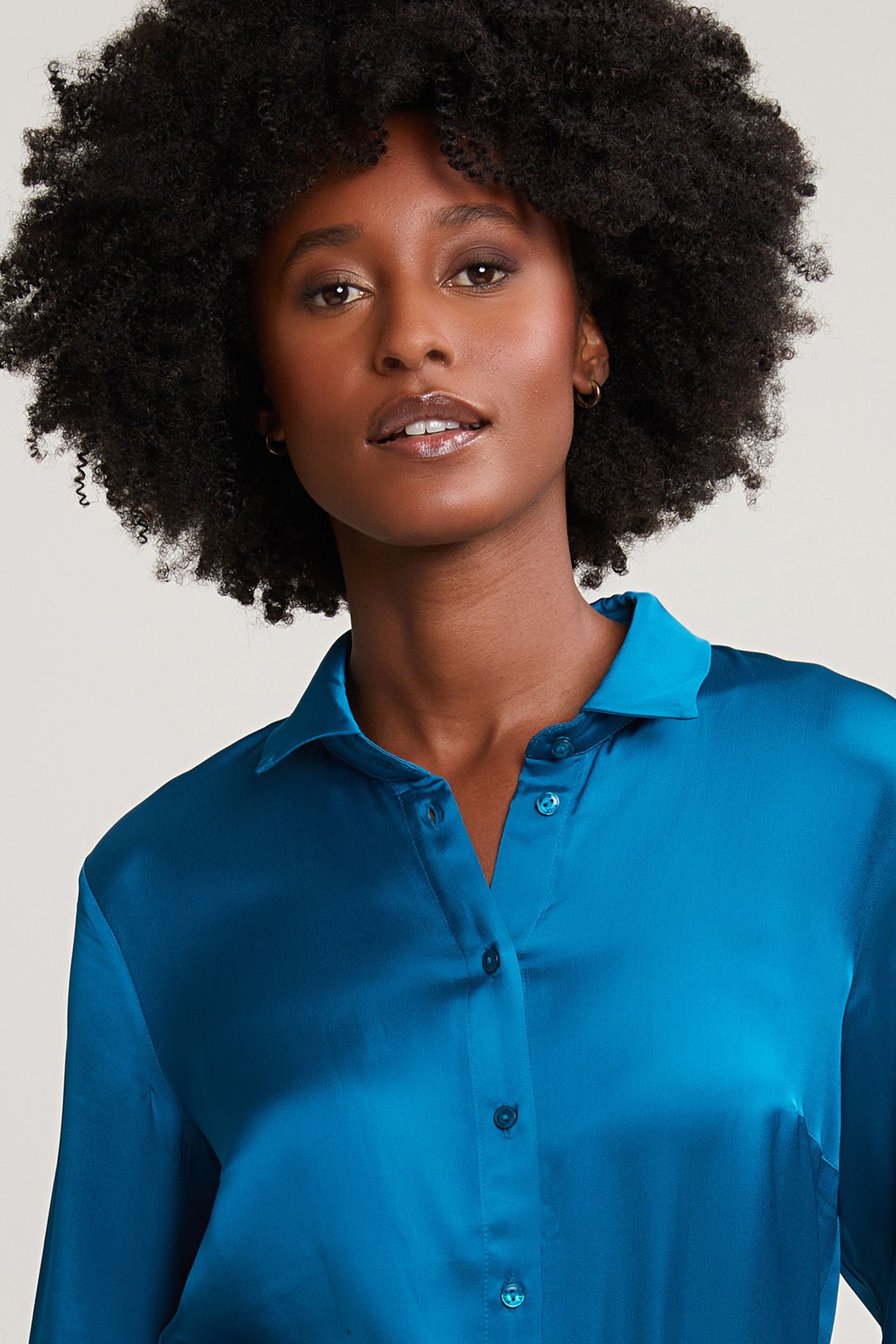 PETROL CLASSIC BLOUSE 4