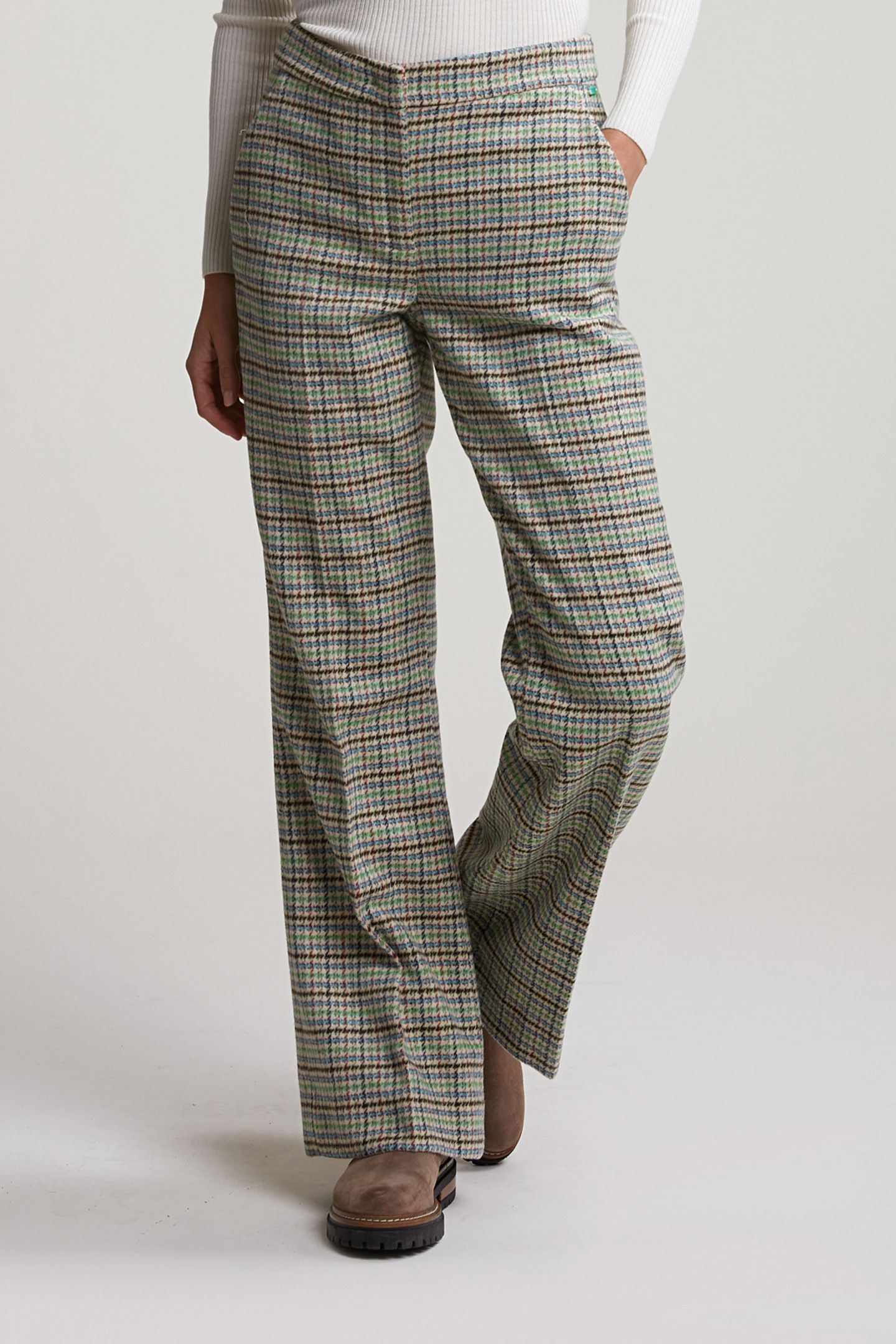 MULTI CHECKED PANTS 1